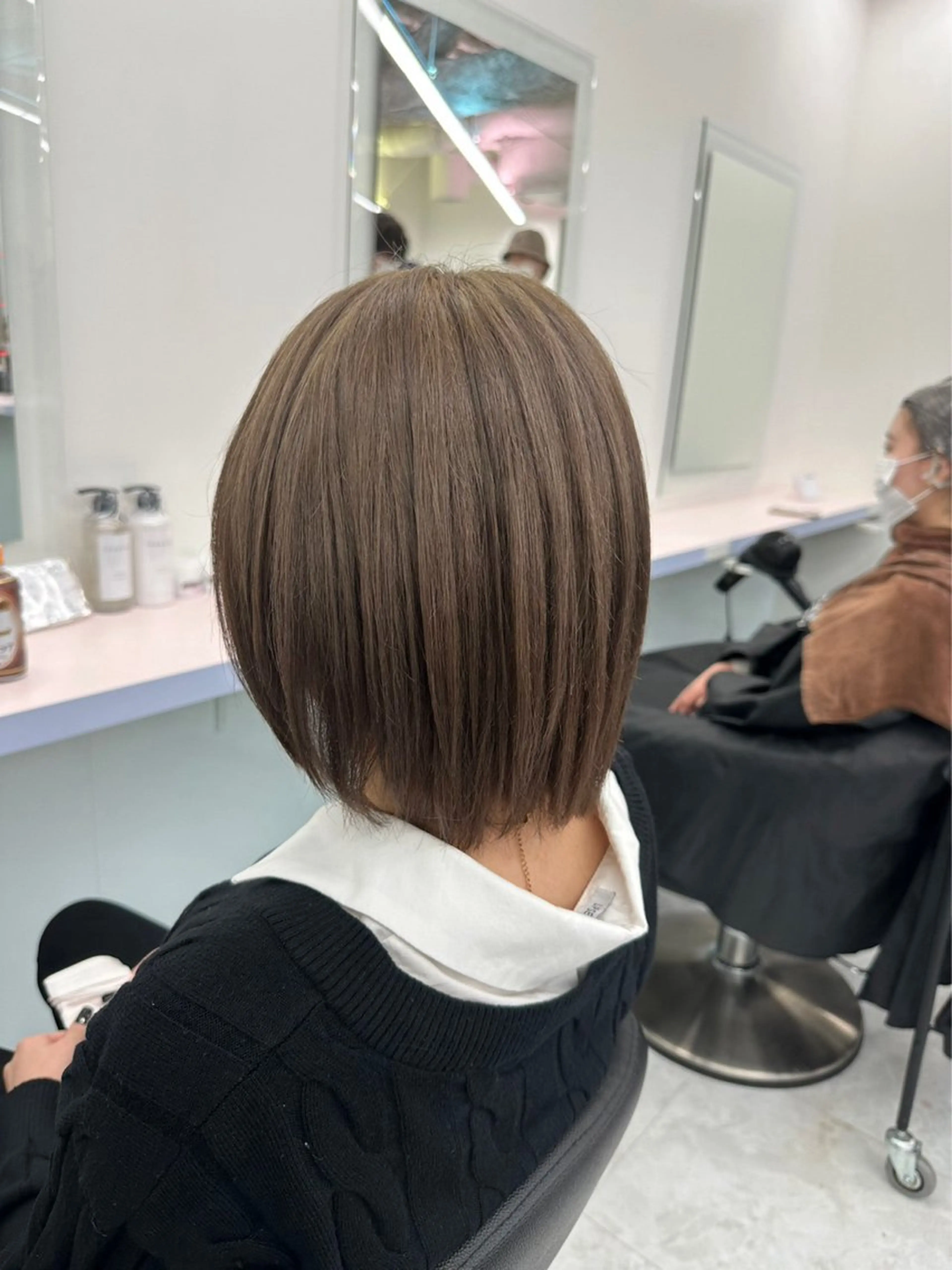 ショート カラー パーマ ヘアアレンジ メンズ 🤍透明感カラー🤍 似合わせ🤍AINEのヘアスタイル