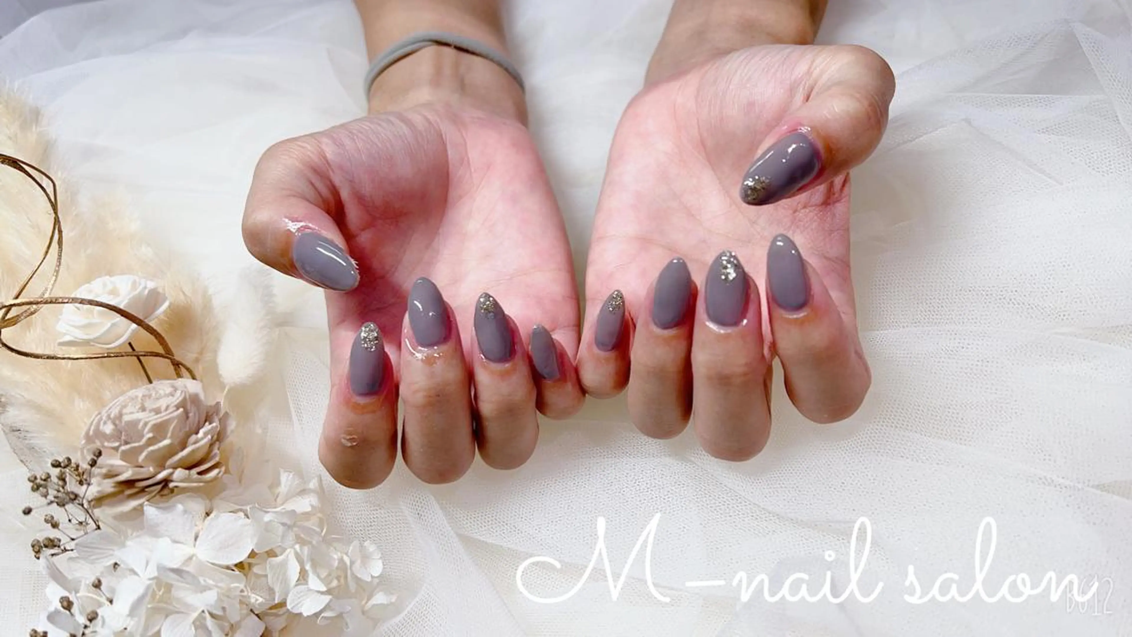 ネイル シンプルネイル M_ nail salonのネイルデザイン