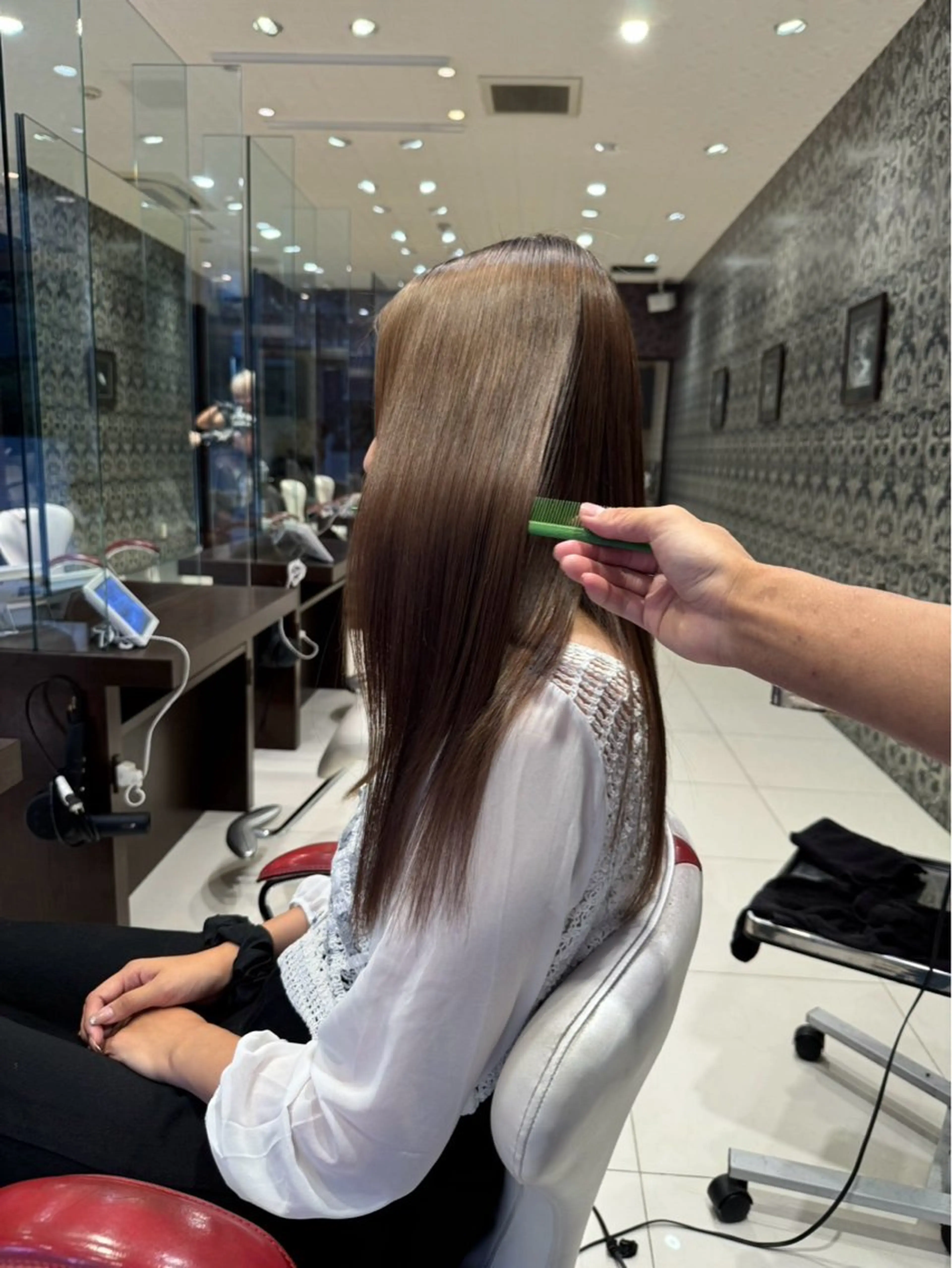 ロング 北條 一真のヘアスタイル