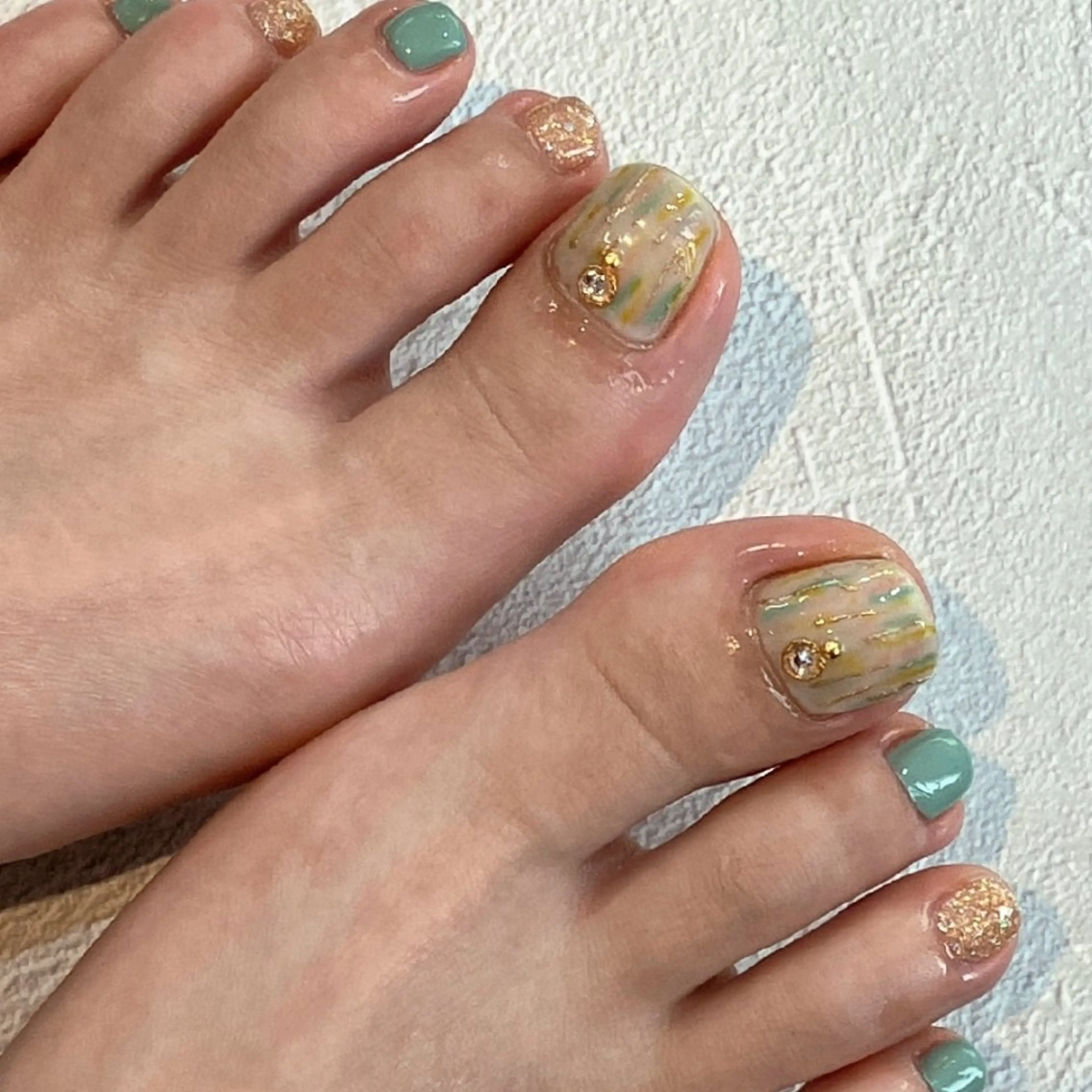 ネイル フットネイル フットネイル felicita fumi♡のネイルデザイン