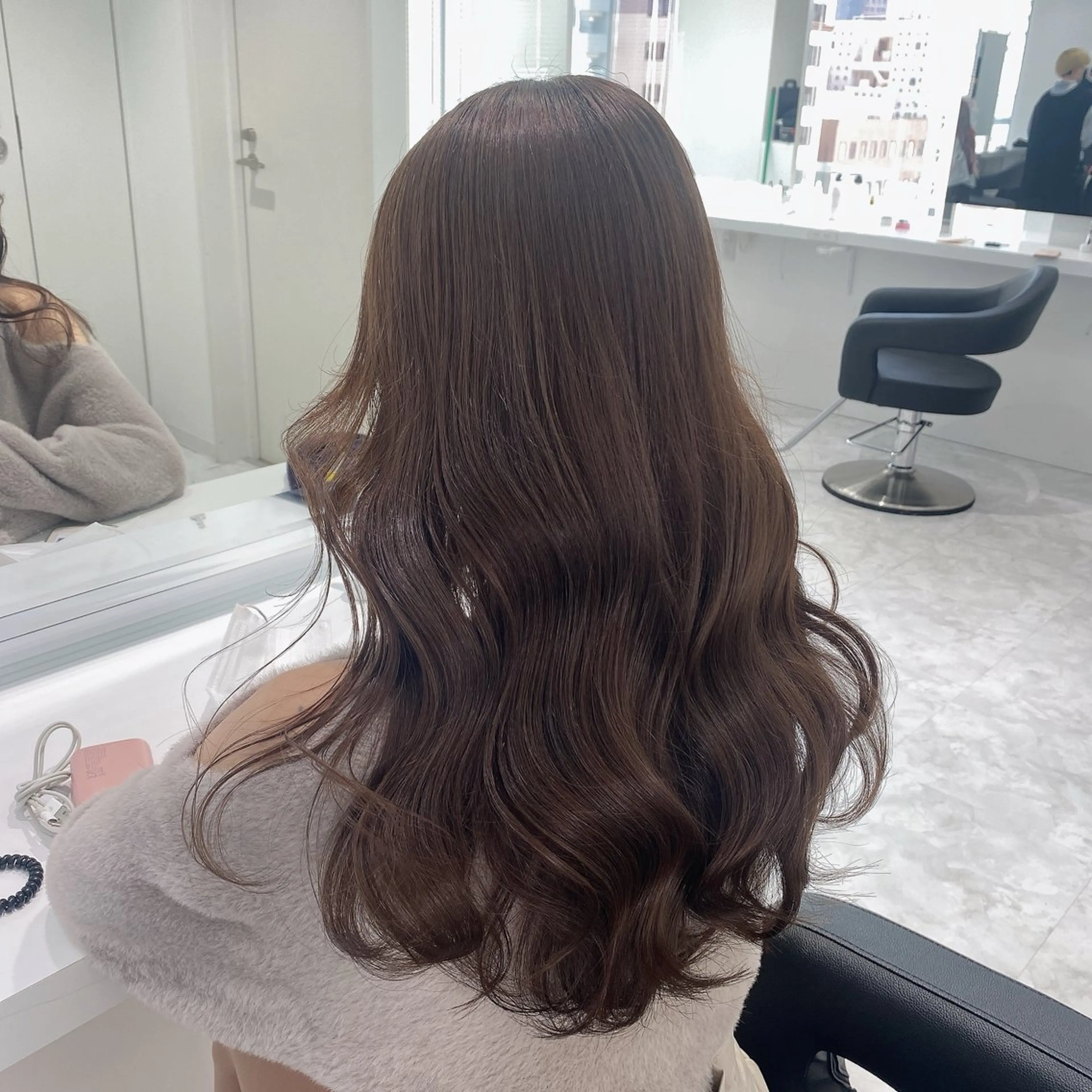 セミロング カラー ヘアカラー トリートメント ヘッドスパ ヘアセット レイヤー✂︎赤み消し 髪質改善/井上健太のヘアスタイル
