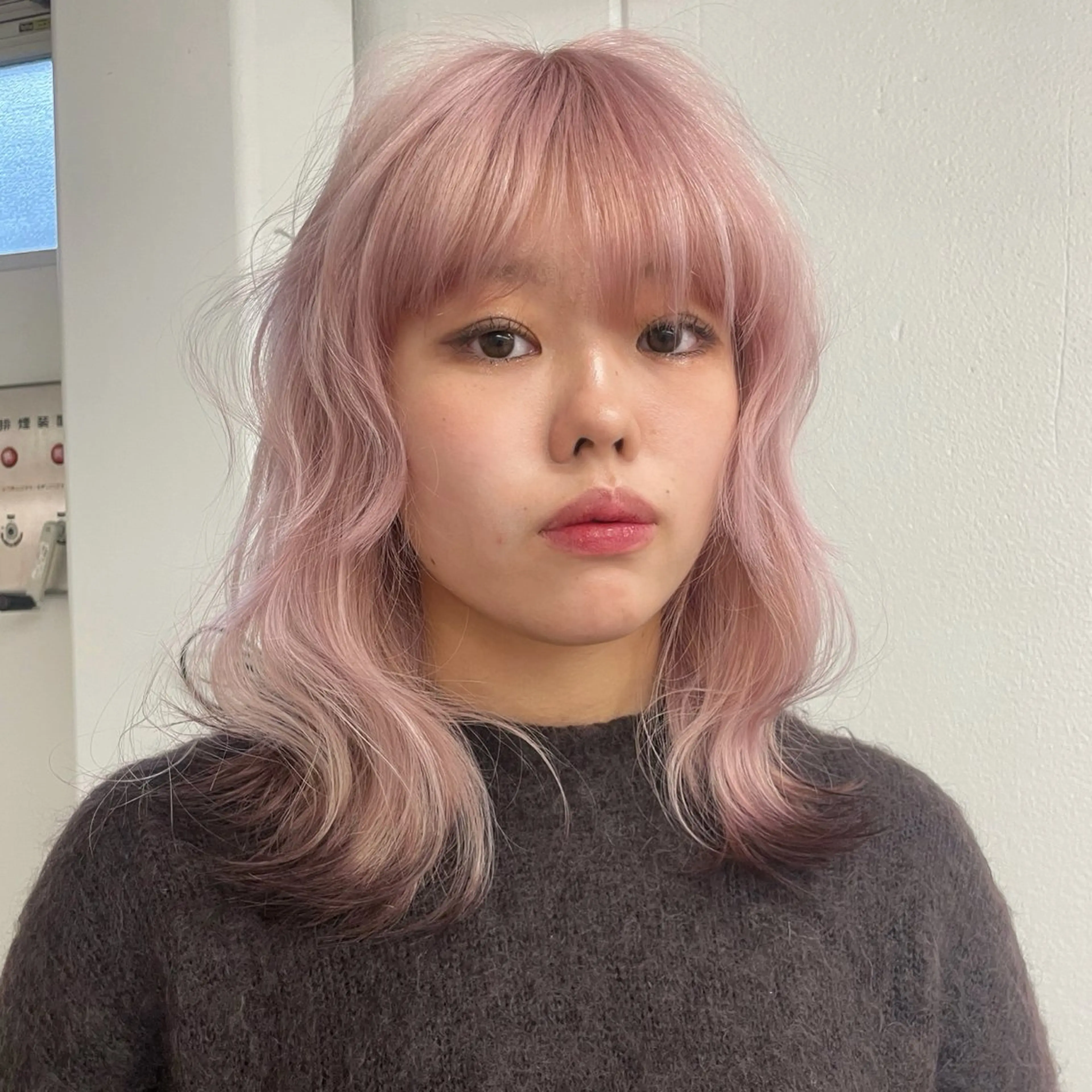 セミロング カラー ヘアカラー トリートメント ヘアセット 🪅ブリーチカラー 🪅琉羽Ruuのヘアスタイル