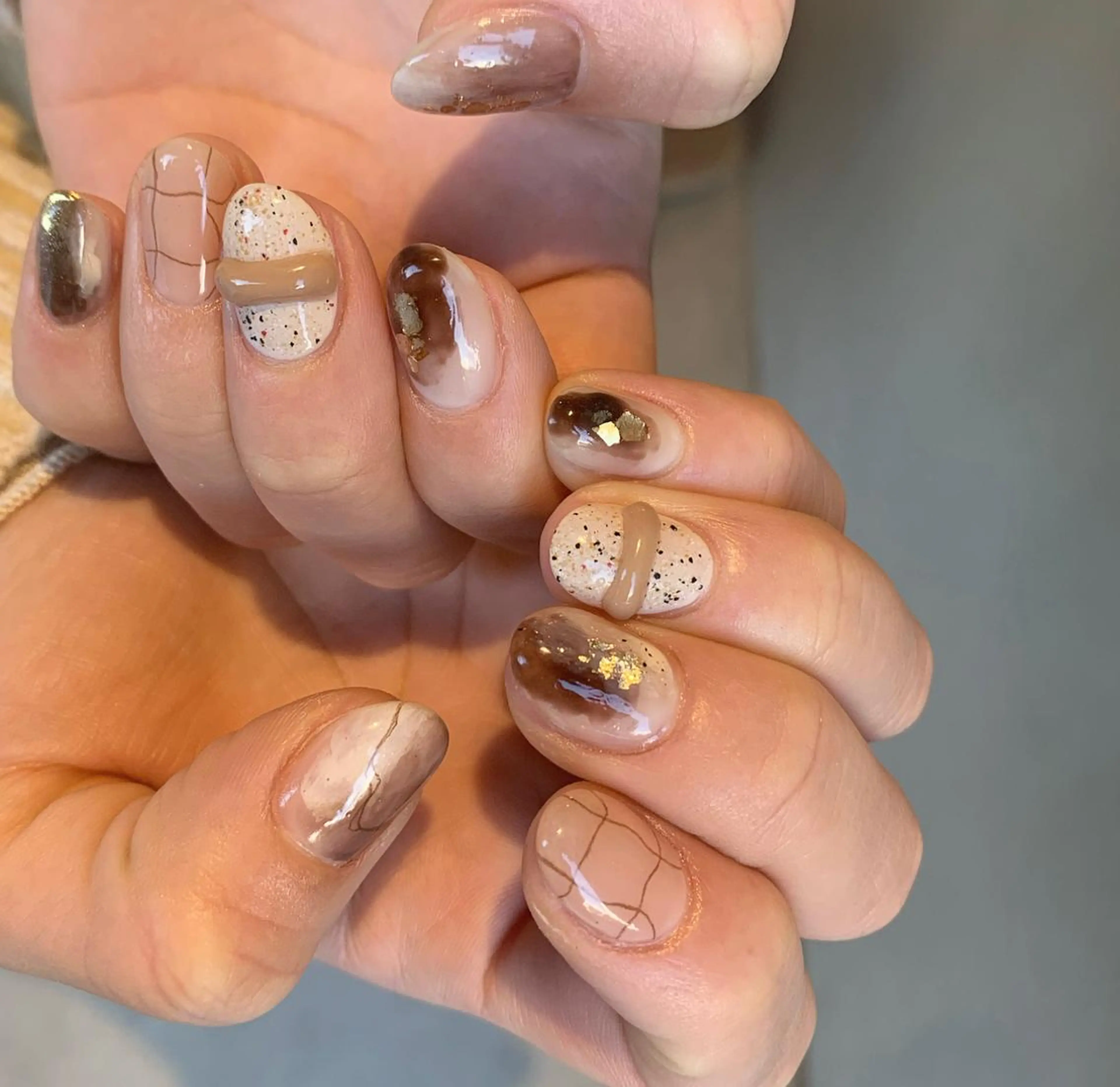 ネイル ハンドネイル にしぐち はるかのネイルデザイン