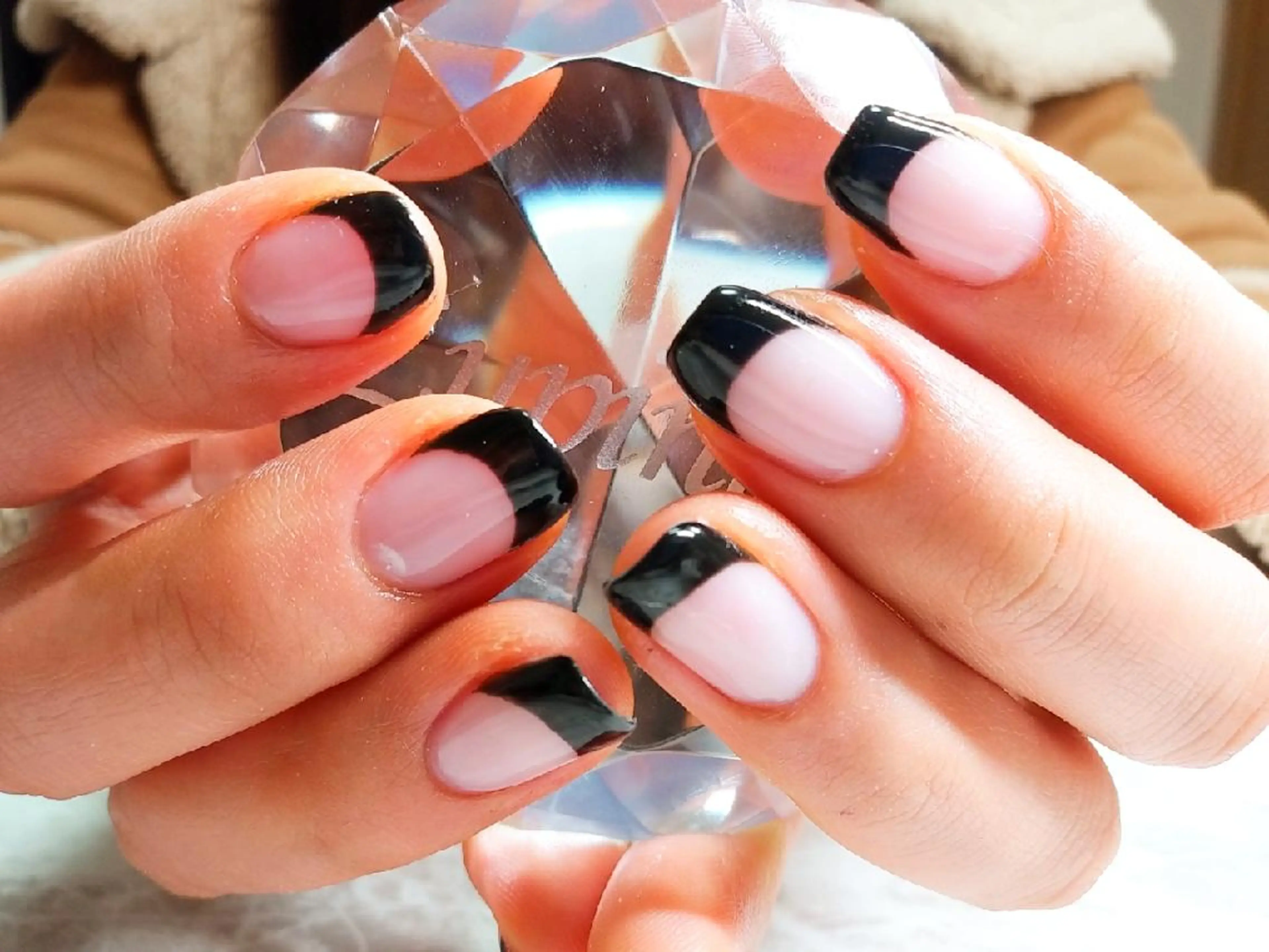 ネイル フレンチネイル ハンドネイル フットネイル Lupinus ルピナスのネイルデザイン