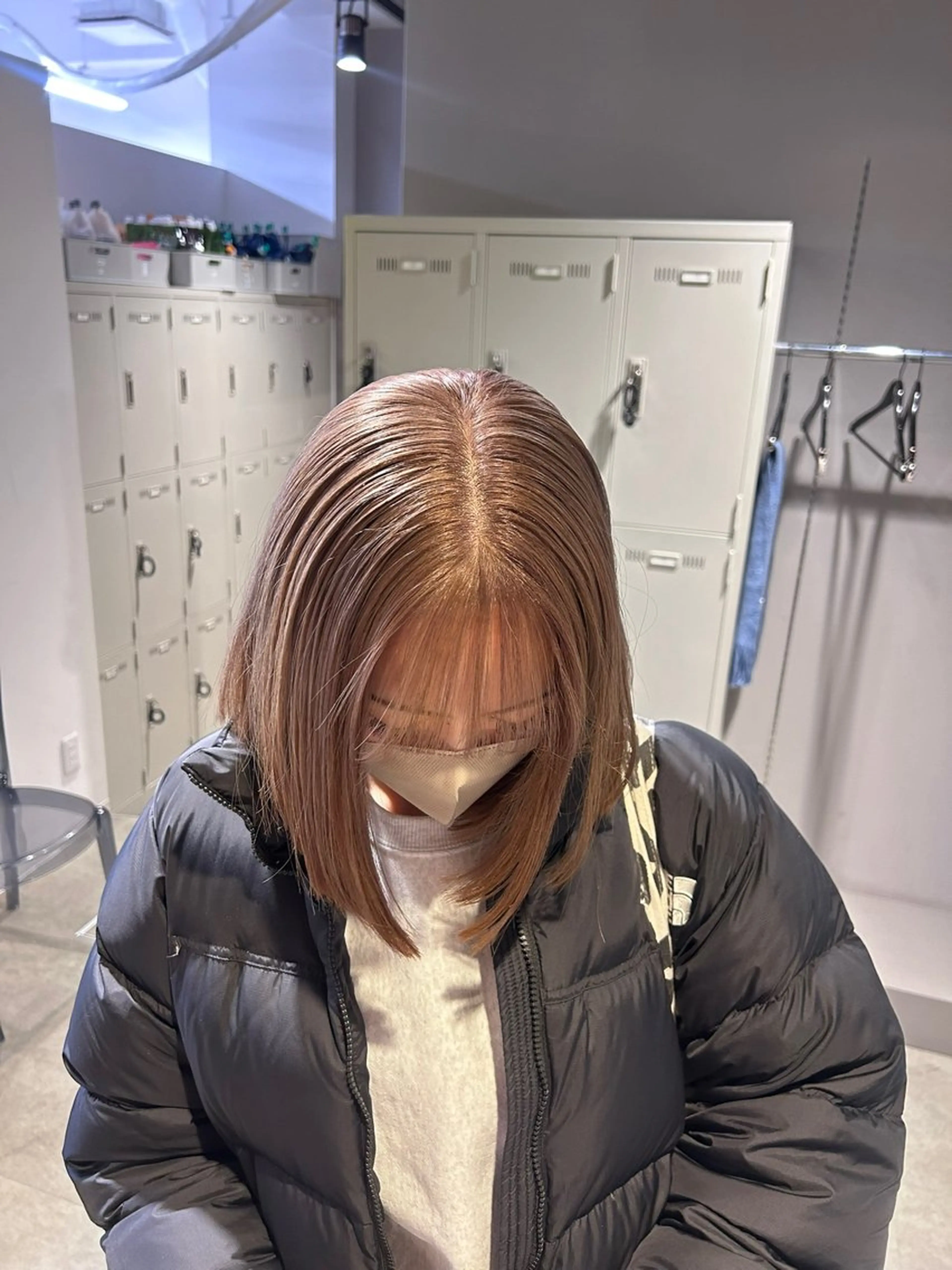 カラー ヘアカラー トリートメント 透明感ベージュ🤎 ナチュラルレイヤーのヘアスタイル