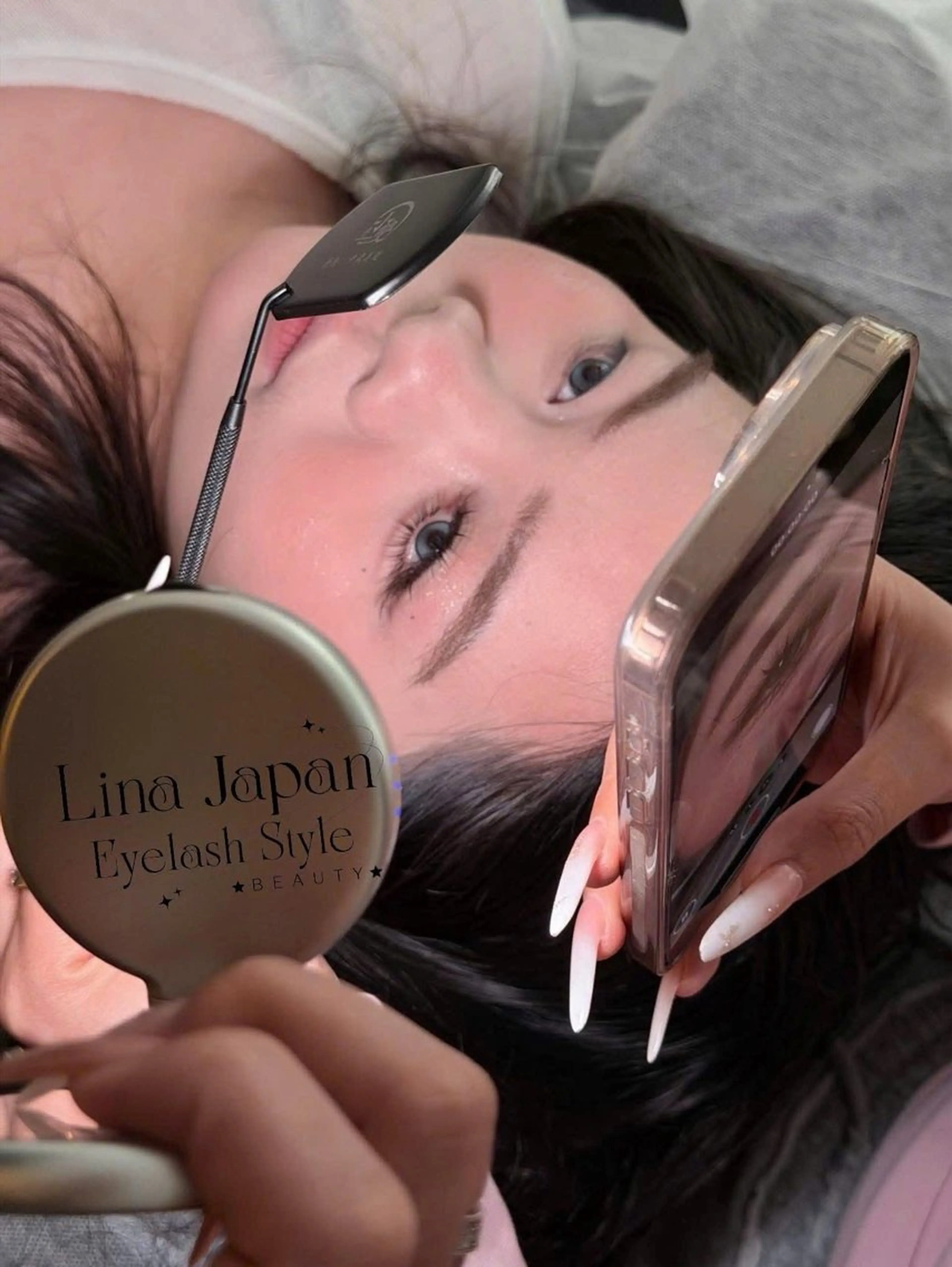 マツエク・マツパ Linanail Nambaのマツエク・マツパデザイン