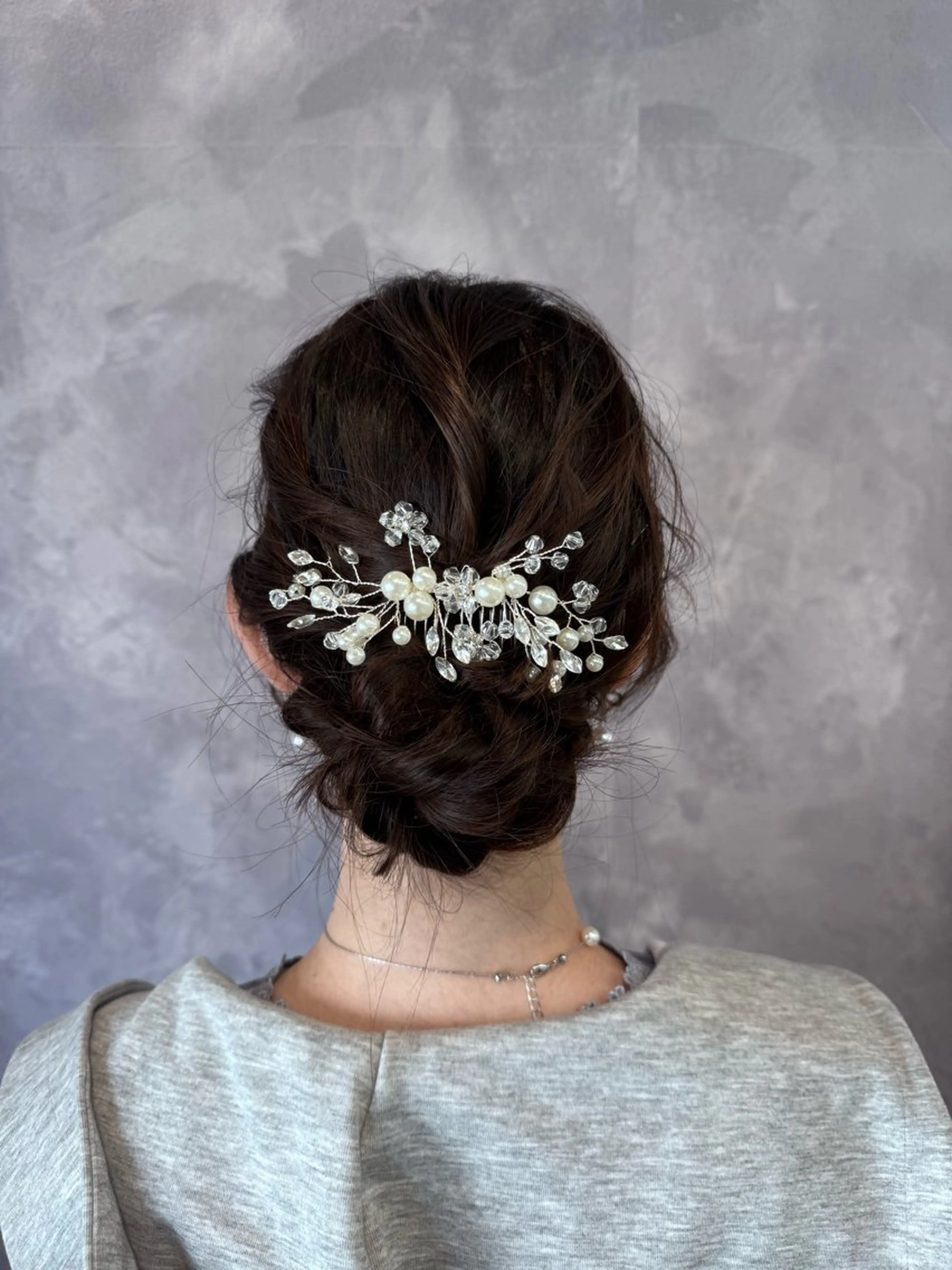 ヘアアレンジ ヒヨシ ルナのヘアスタイル