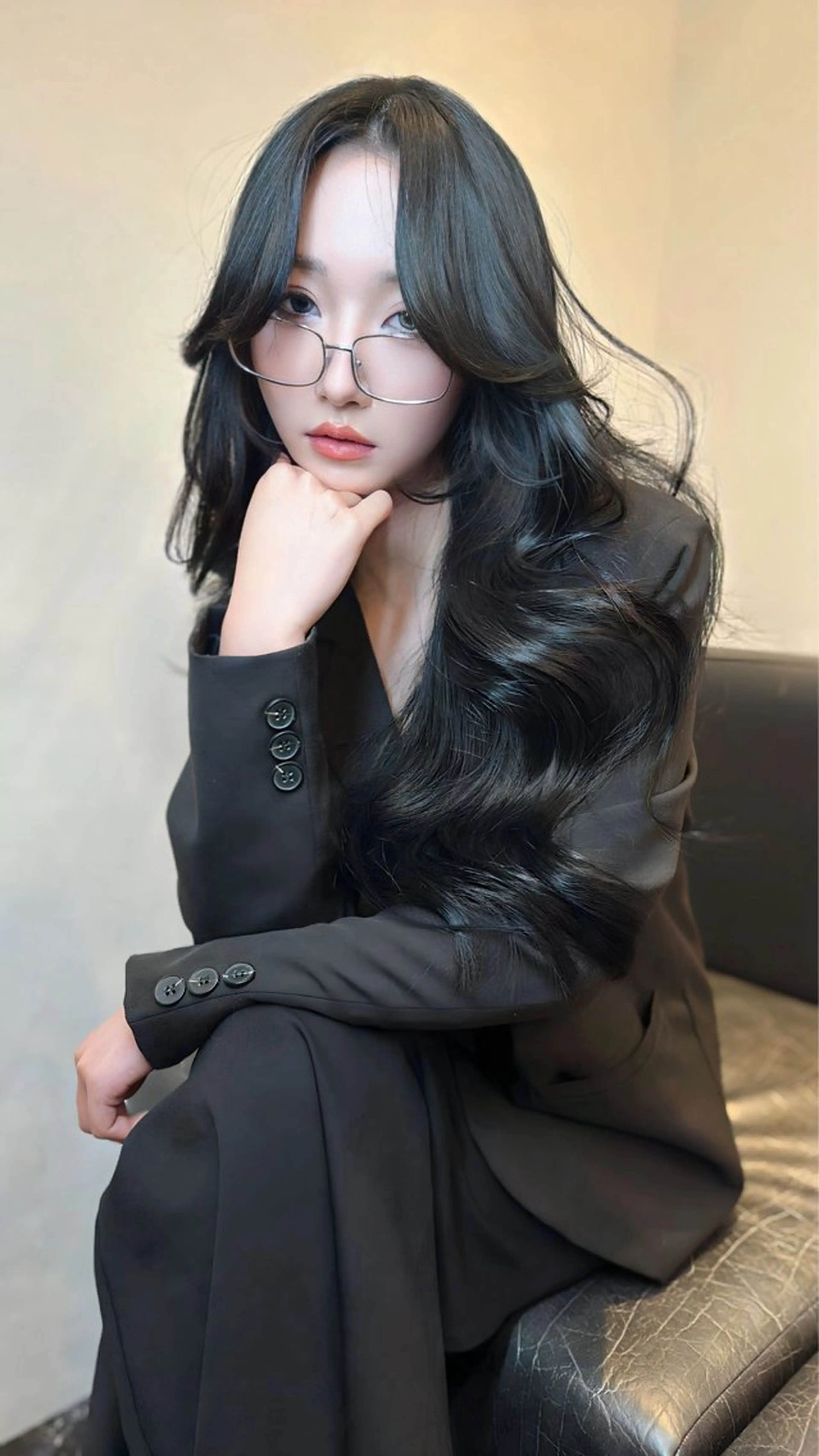 ロング 中韓🇨🇳🇰🇷 🤍TAKAHIROのヘアスタイル