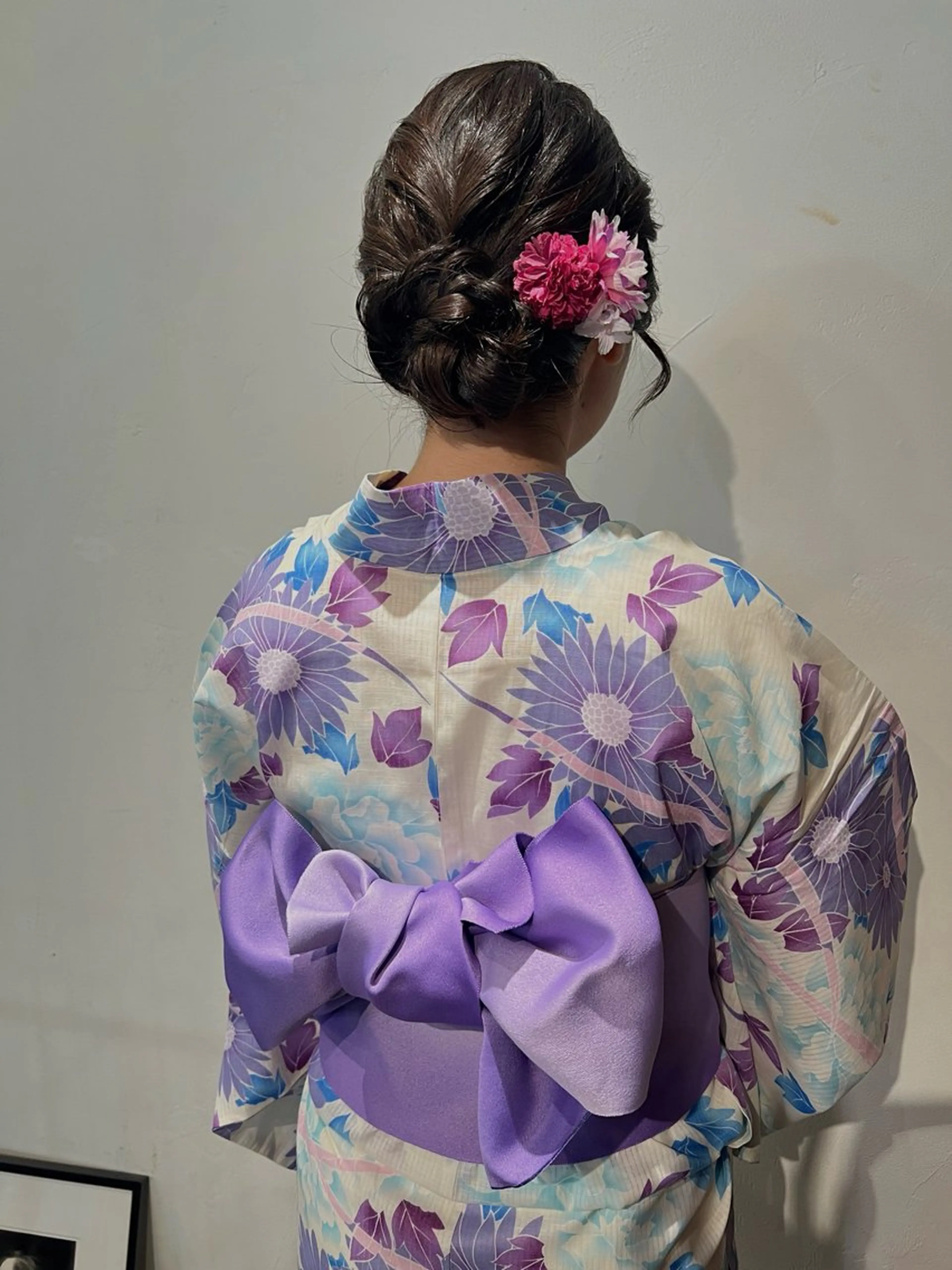 浴衣着付+ヘアアレンジの写真
