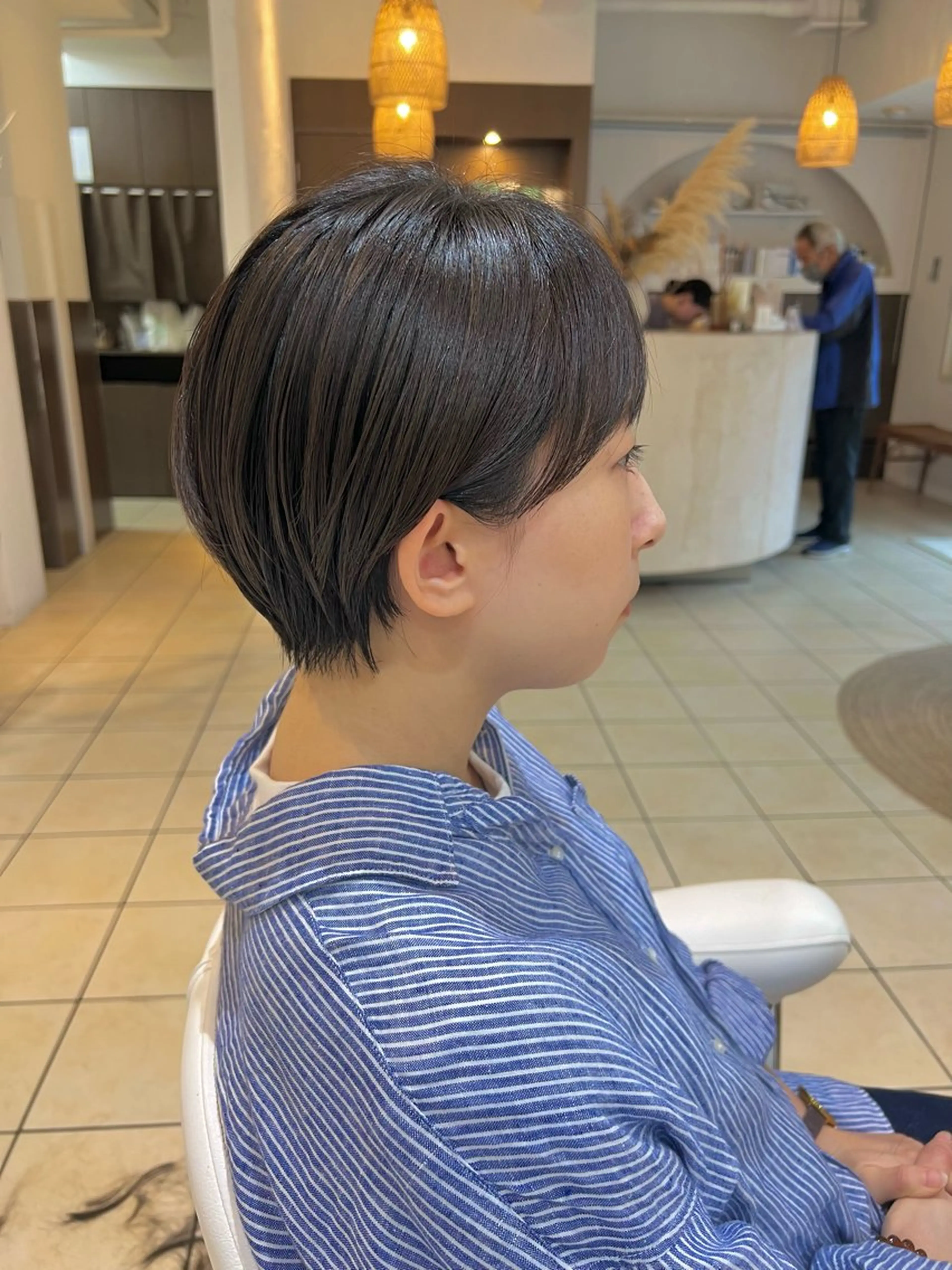 ショート ショートヘア カット 中田  翔のヘアスタイル