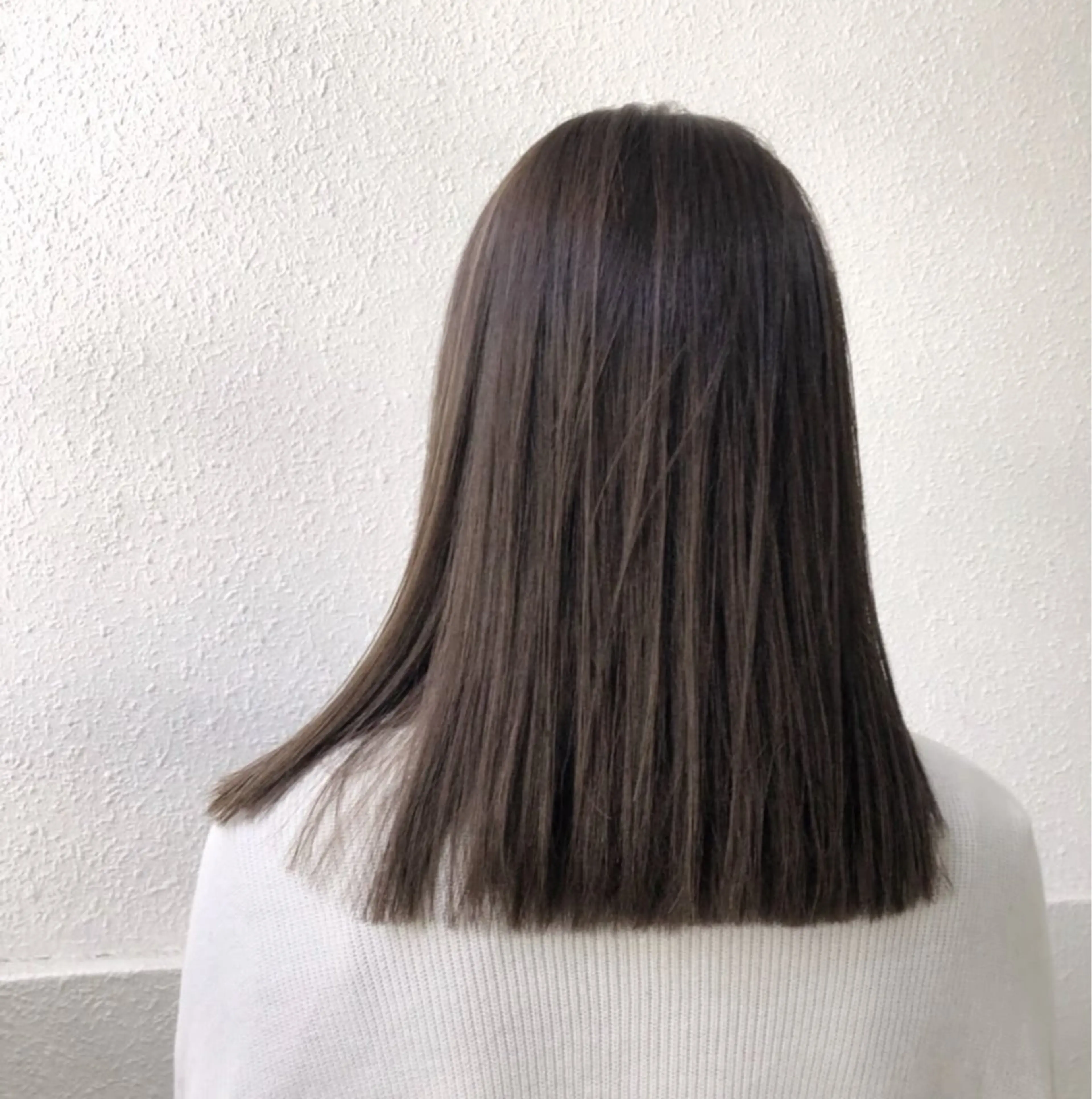 カラー ナック梅田店小田奏/ リタッチカラーモデルのヘアスタイル
