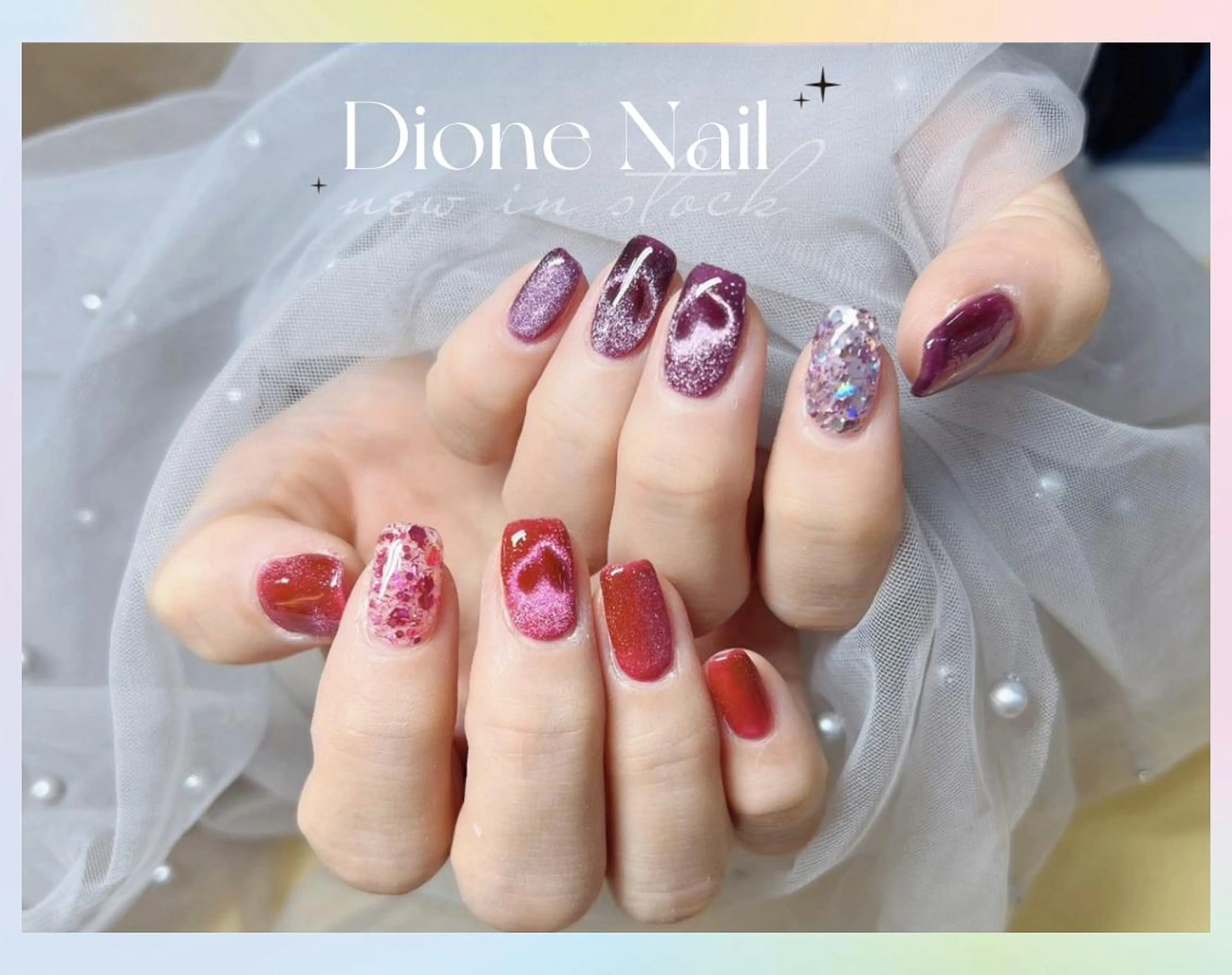 ネイル ハンドネイル ハンドケア Dione ネイル専門店のネイルデザイン