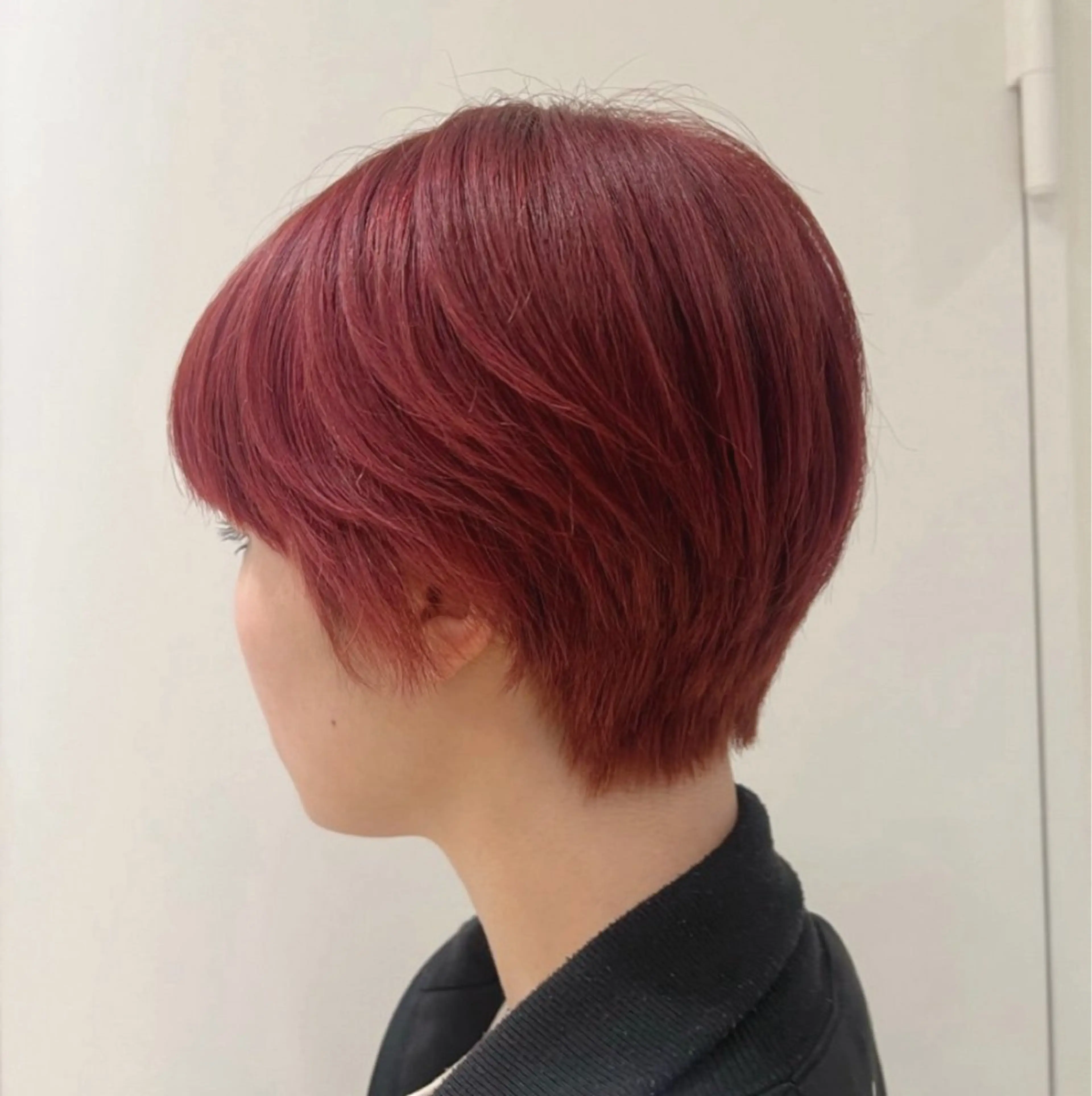 ショート カラー ヘアアレンジ カット ヘアカラー 柳川瑠衣菜 EIGHT/新宿のヘアスタイル