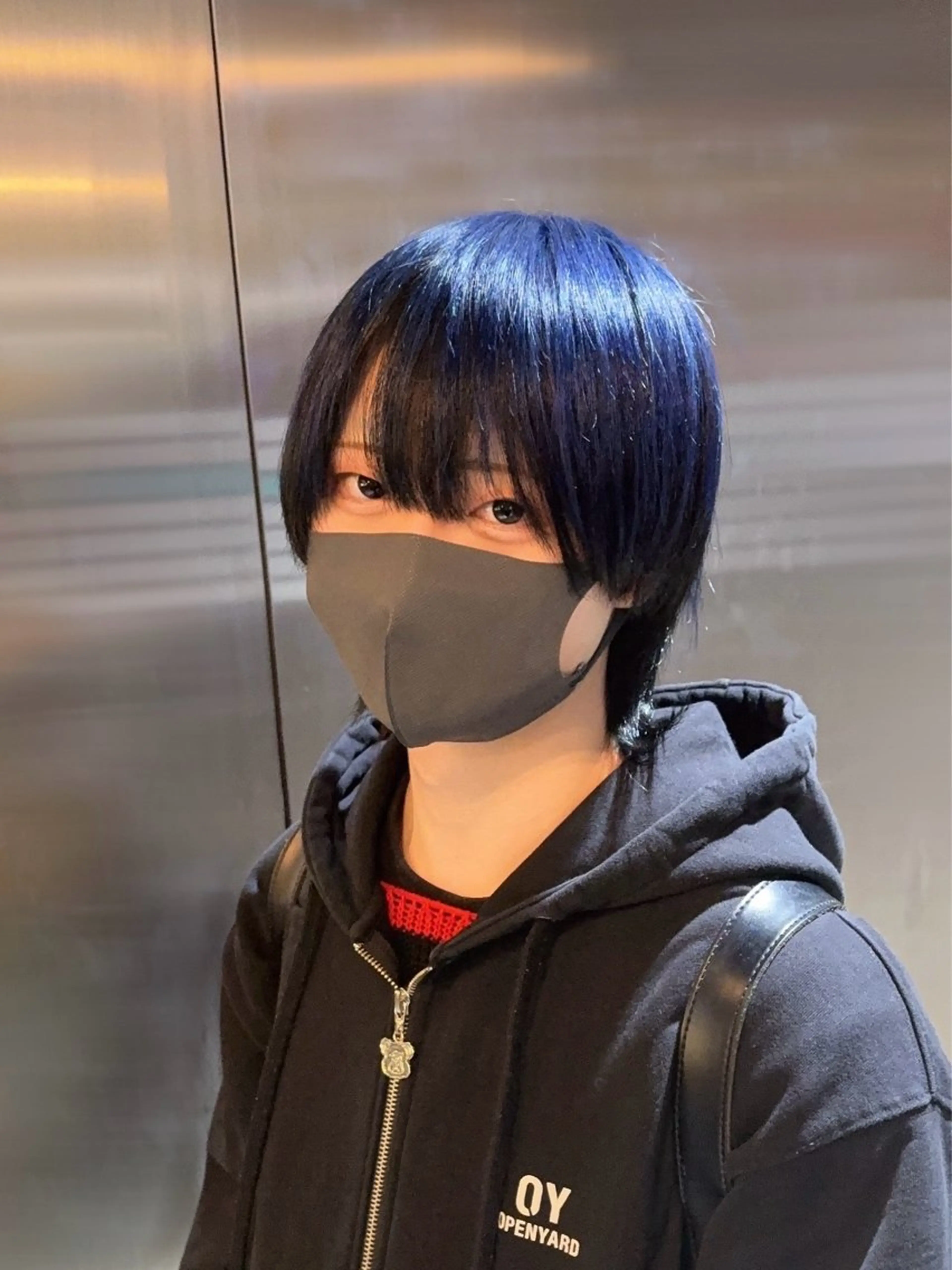 ショート メンズ カット ヘアカラー Nuit 新宿所属・エクステ×ブリーチ× レイヤー🌟Kのヘアスタイル