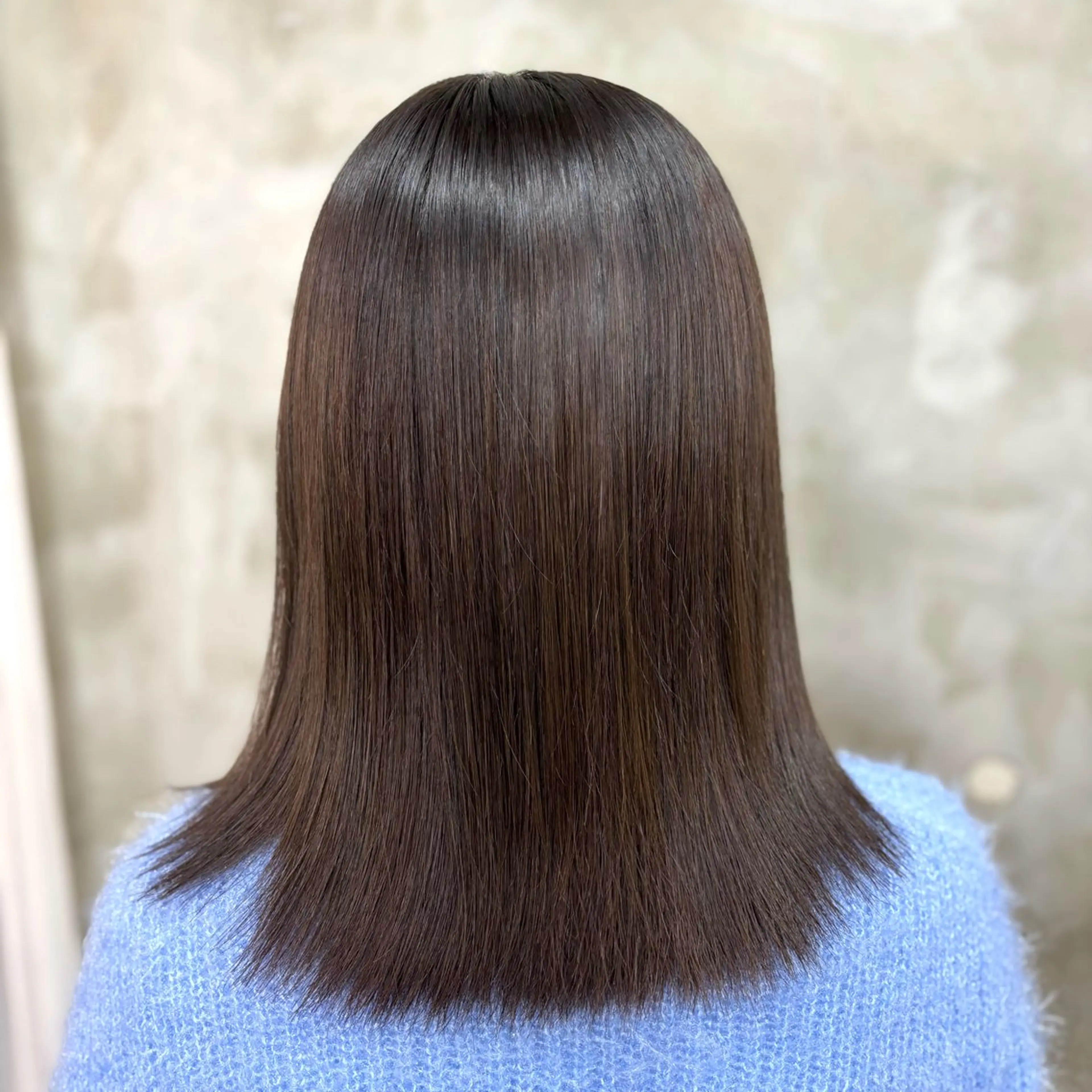 ミディアム カラー 艶髪‎カラー🤍 RIKAのヘアスタイル