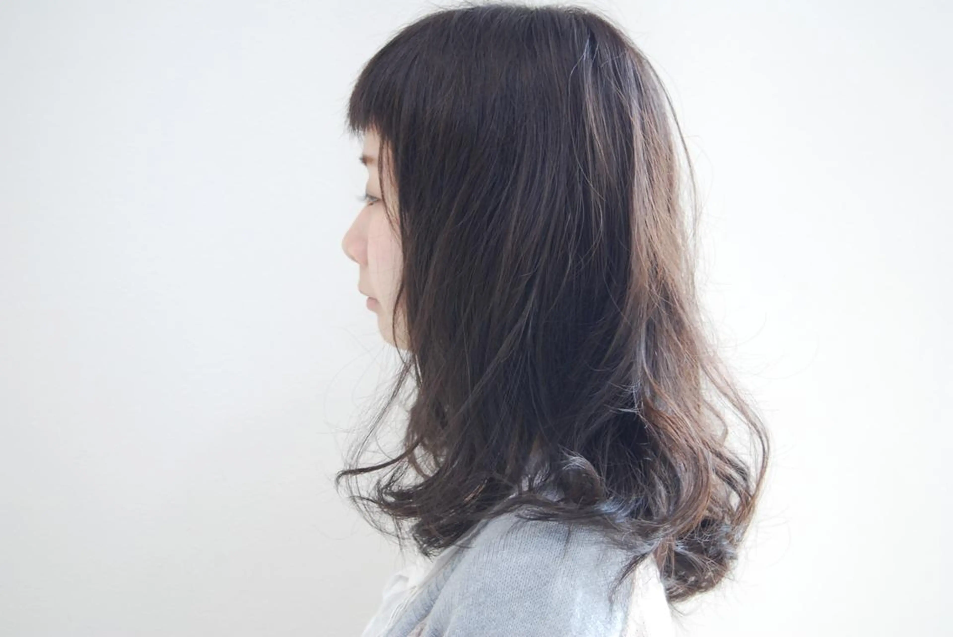 ミディアム カラー パーマ 鈴木 健太のヘアスタイル