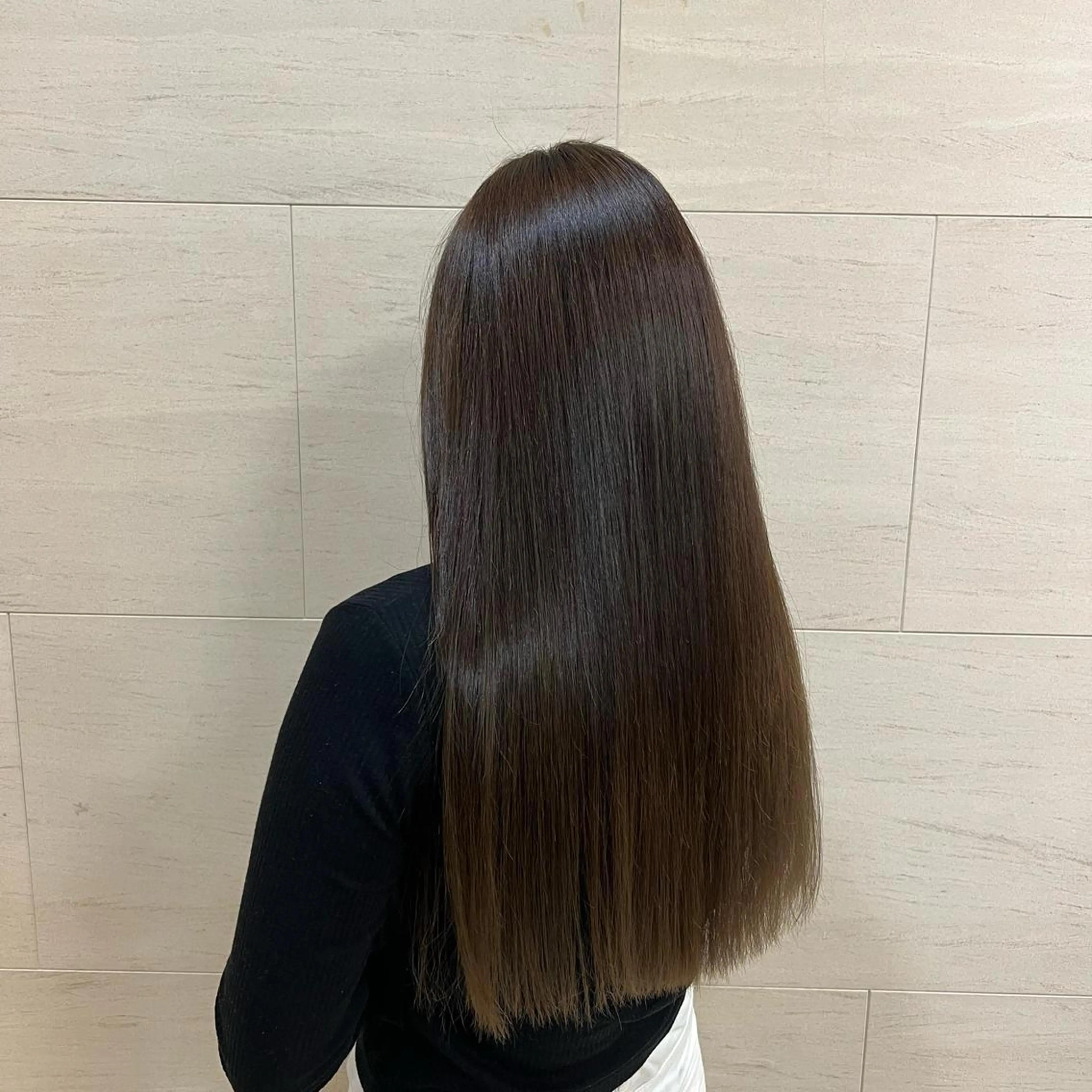 ロング カラー ブラウンカラー 茅ヶ崎パーマ特化/ スパイラル/ハルキのヘアスタイル