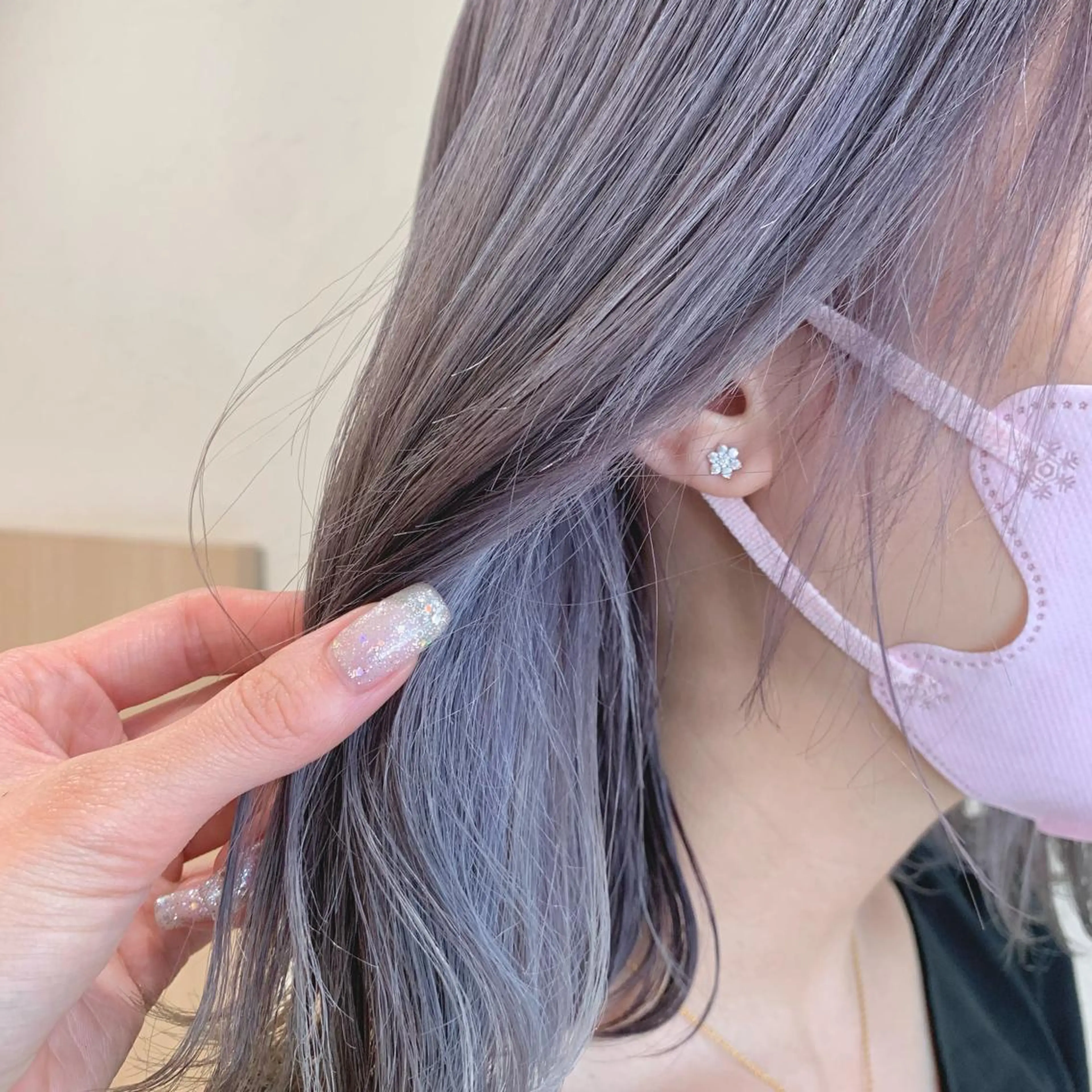 オススメ🏅高級イルミナカラー使用☀️ケアブリーチカラー&トリートメントの写真