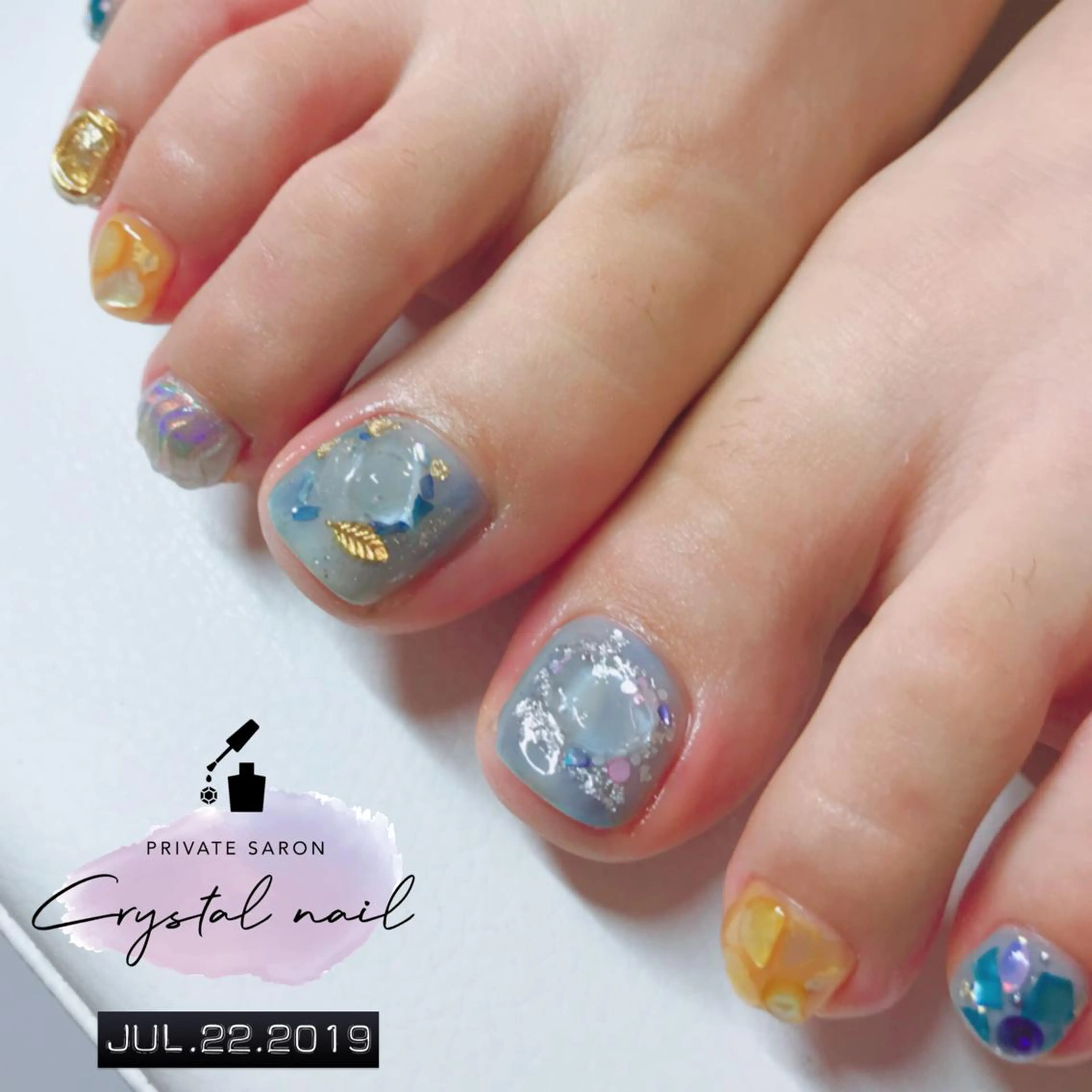 ネイル アートネイル フットネイル SCENERY NAILのネイルデザイン