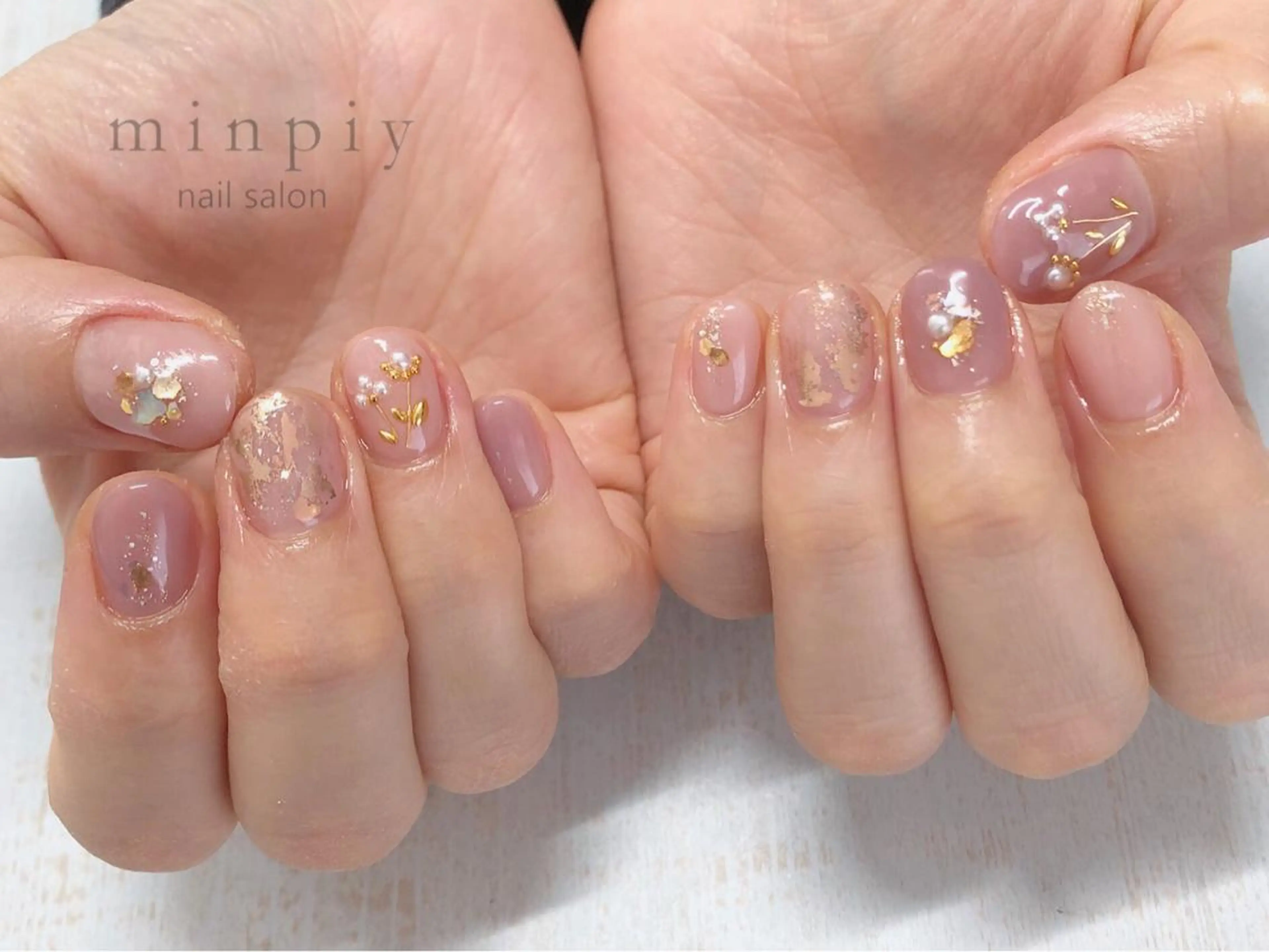 ネイル 𖡼 yumenoのネイルデザイン