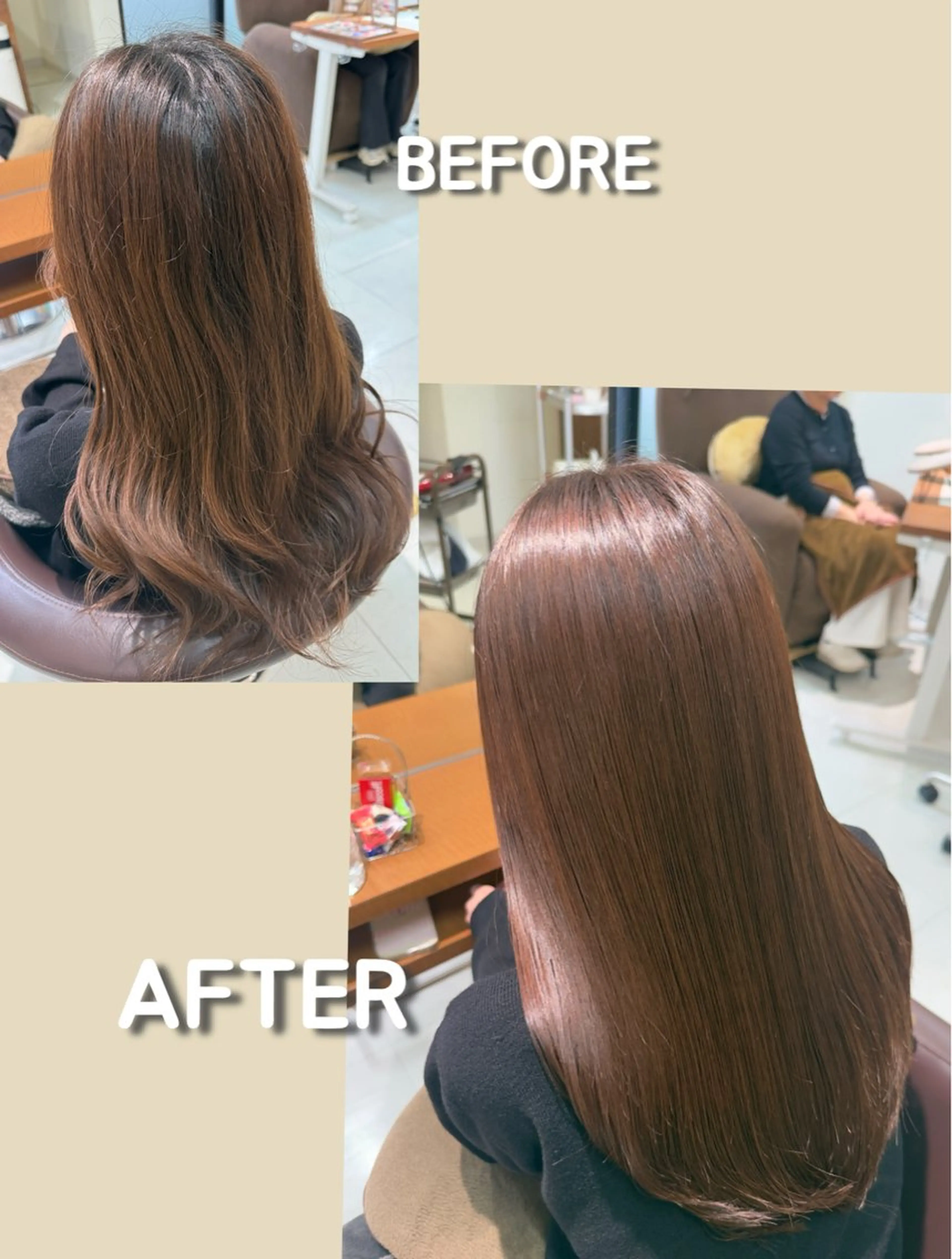 ロング 縮毛矯正 NiCHE avenir吉祥寺所属・💜カラー/縮毛矯正 /NARUKA💜のヘアスタイル