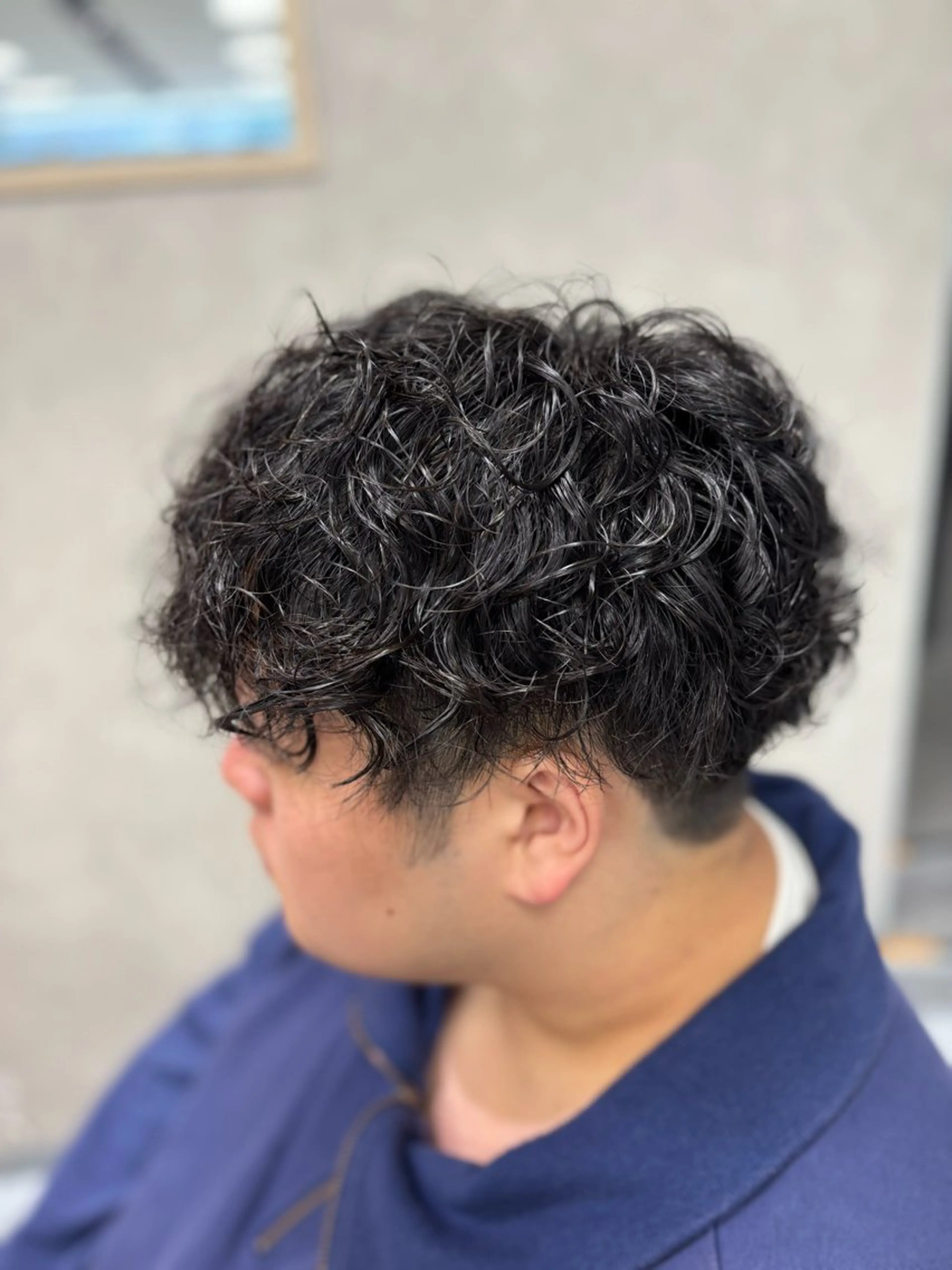 パーマ メンズ カット パーマ メンズ特化韓国風 パーマスタイル/りんのヘアスタイル