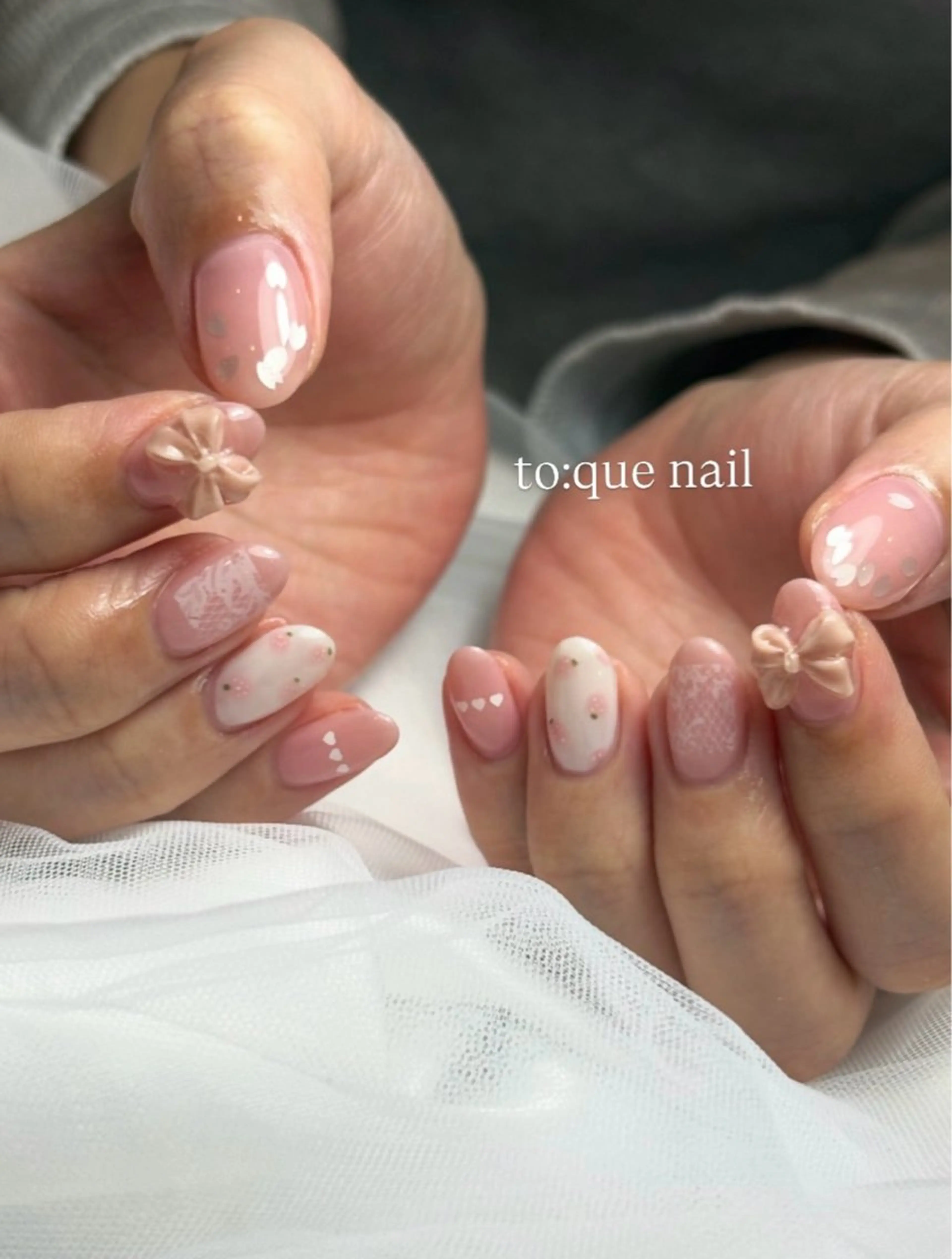 ネイル ジェルネイル ワンカラーネイル パラジェル 春ネイル ハンドネイル to:que(トーク)所属・本町🤍ちゅるん 自爪育成✨🤍のネイルデザイン