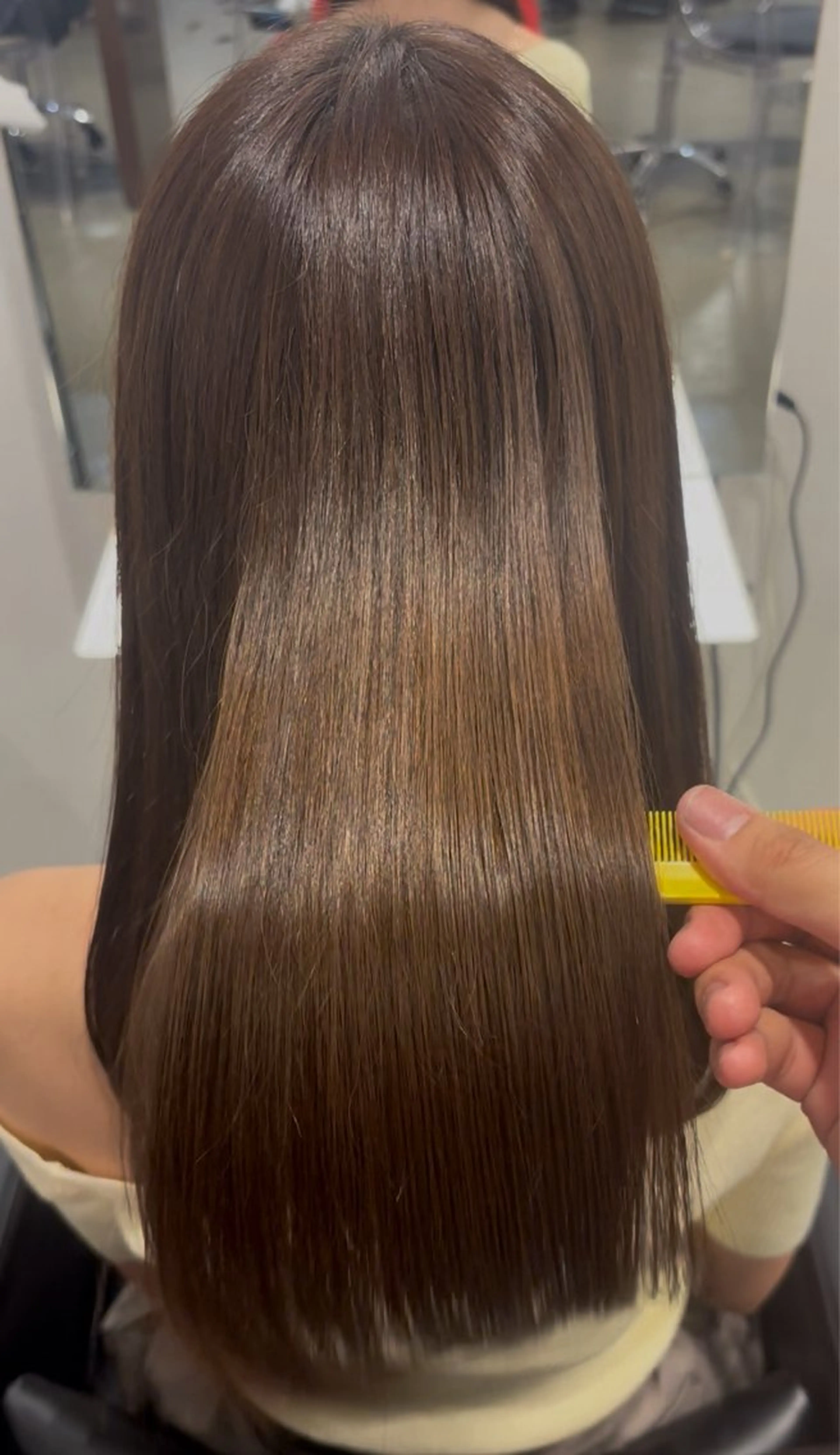 ロング カラー たけた ちなつのヘアスタイル