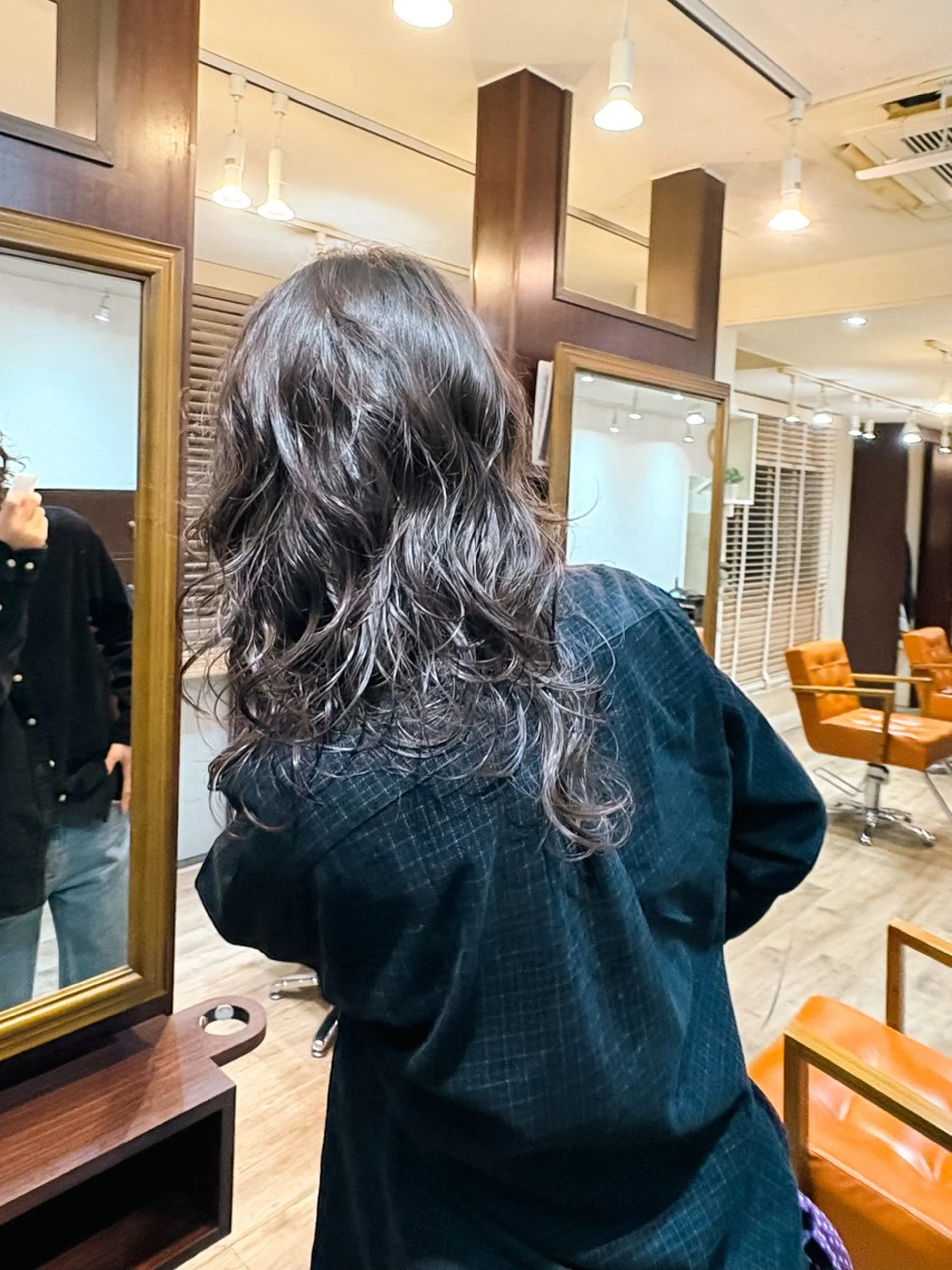 【モデル募集📷】カット＋デジタルパーマ＋COREME🫧（４STEPトリートメント）¥5000（首から下の長さの方）の写真