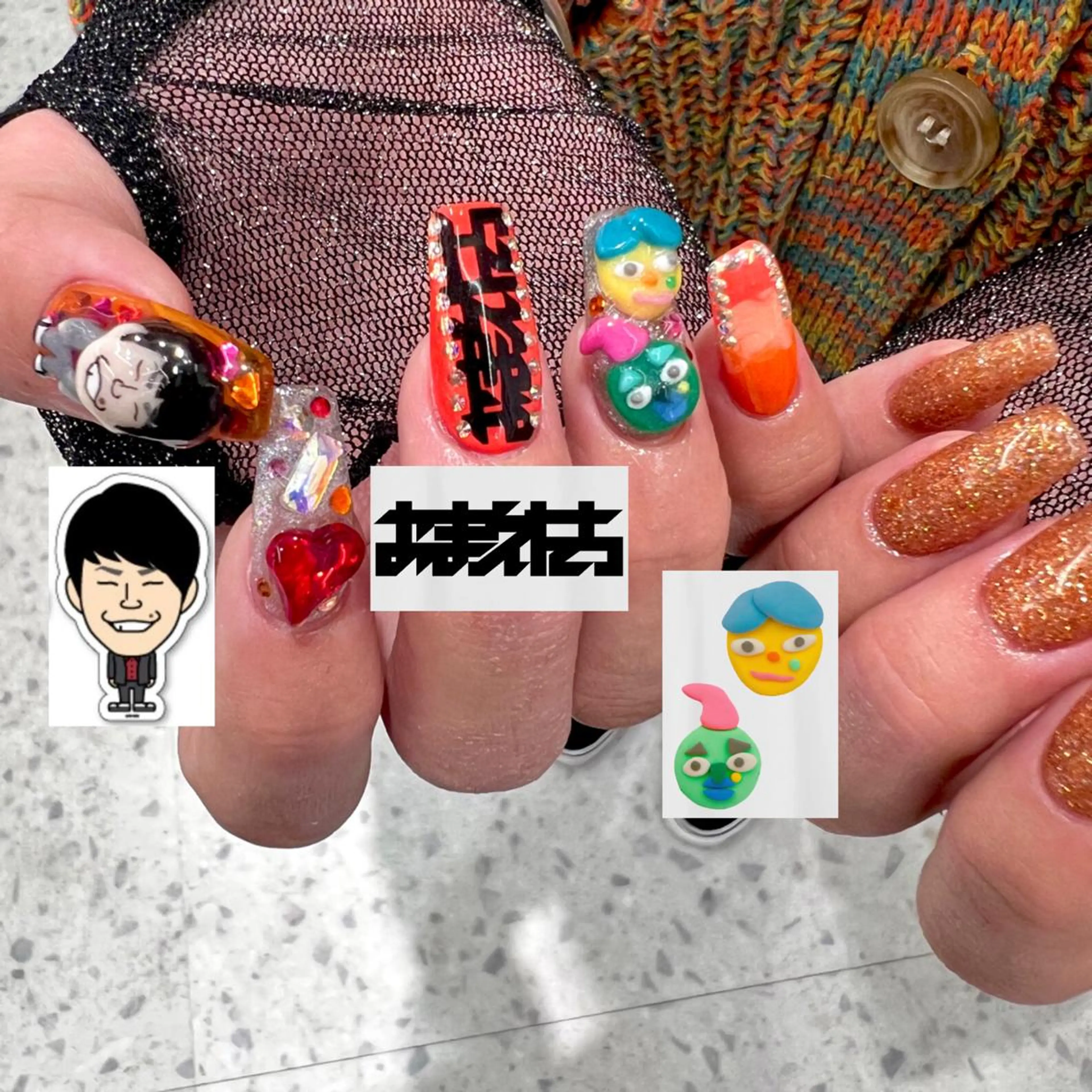 ネイル ハンドネイル 🧁🥕 asukaのネイルデザイン