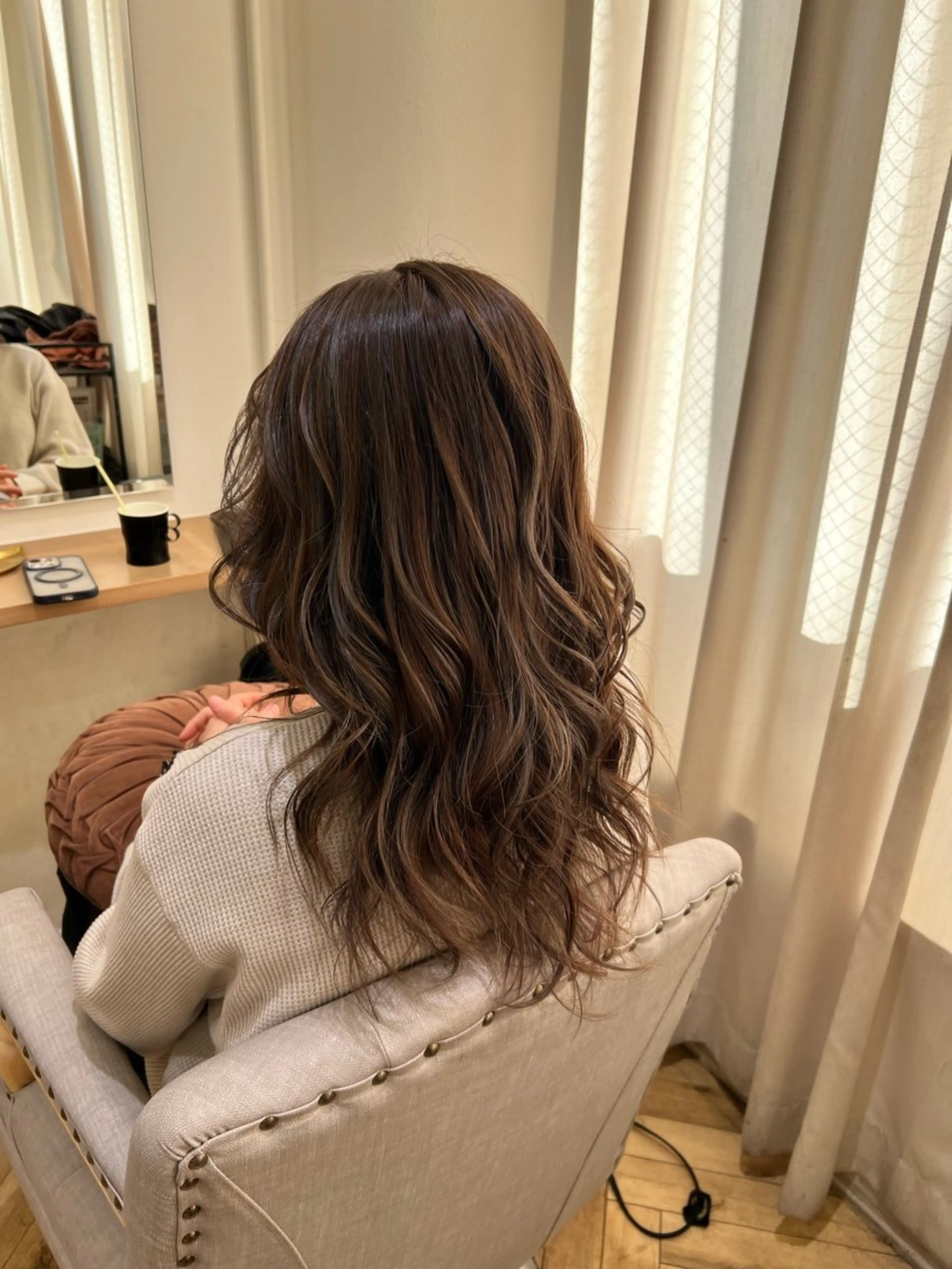 ロング カット ヘアカラー トリートメント Luana難波 🫧NOAのヘアスタイル