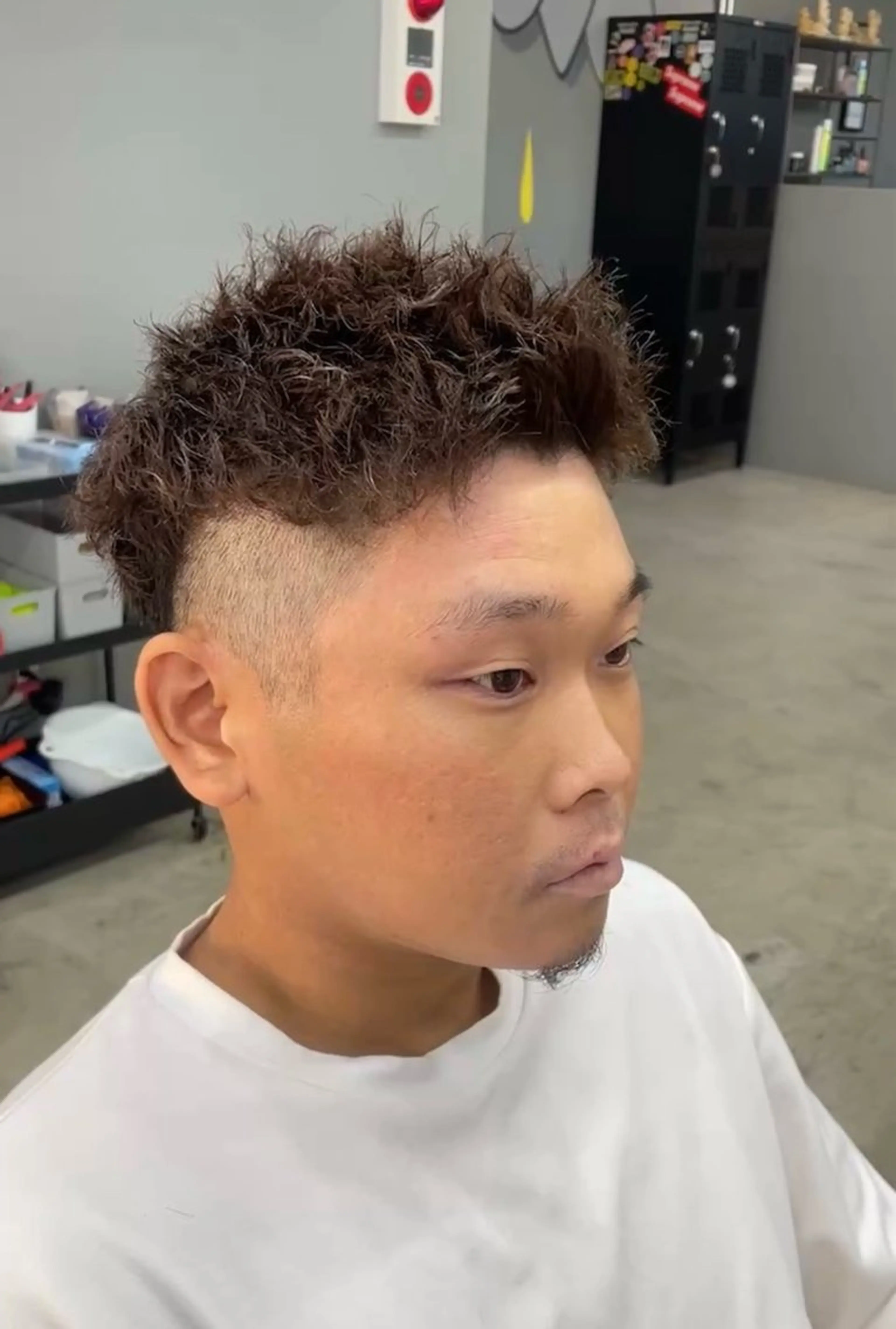 ショート パーマ メンズ メンズ専門サロン wokeのヘアスタイル