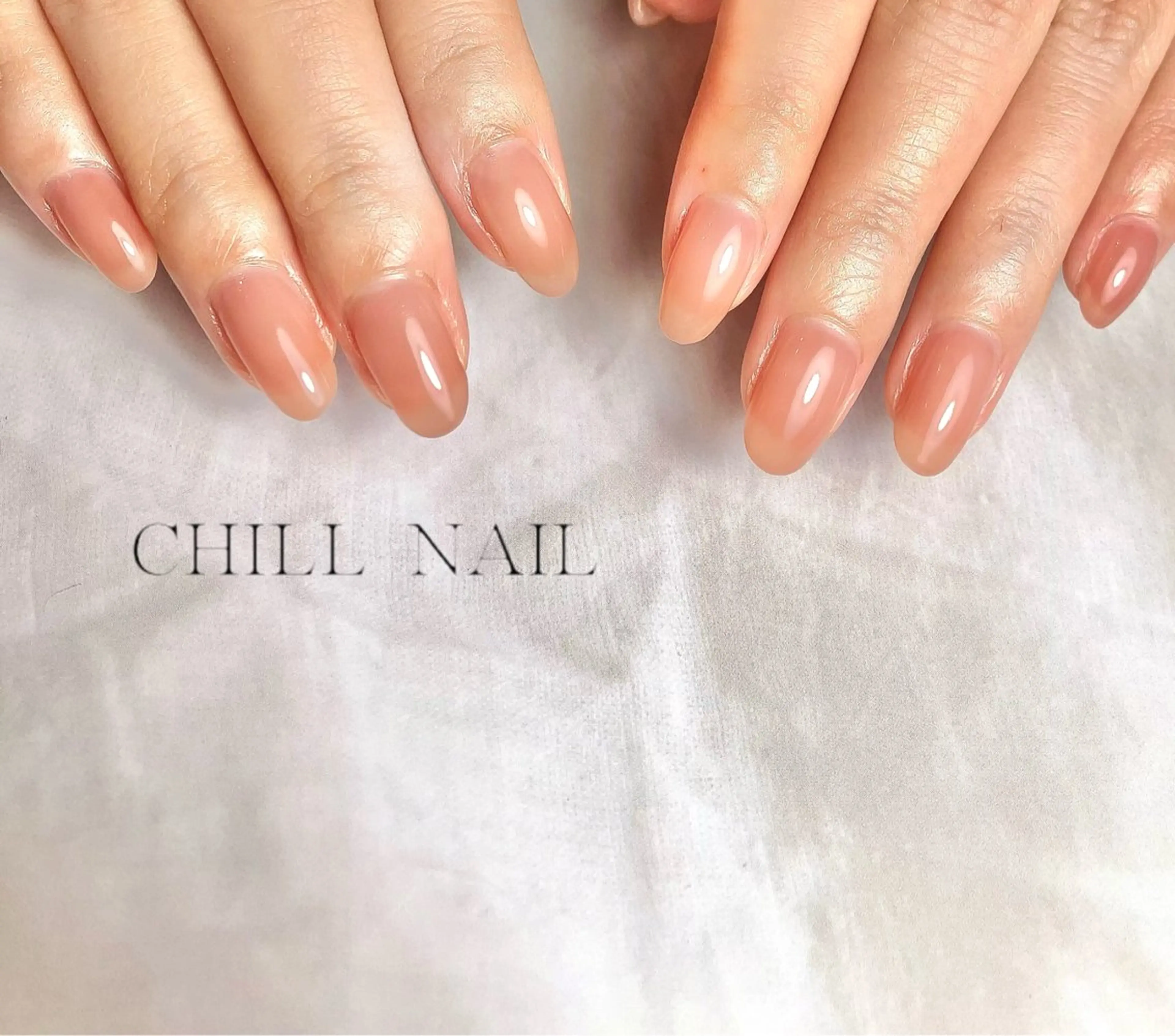 美爪育成美フォルムワンカラー(オフなし)の写真