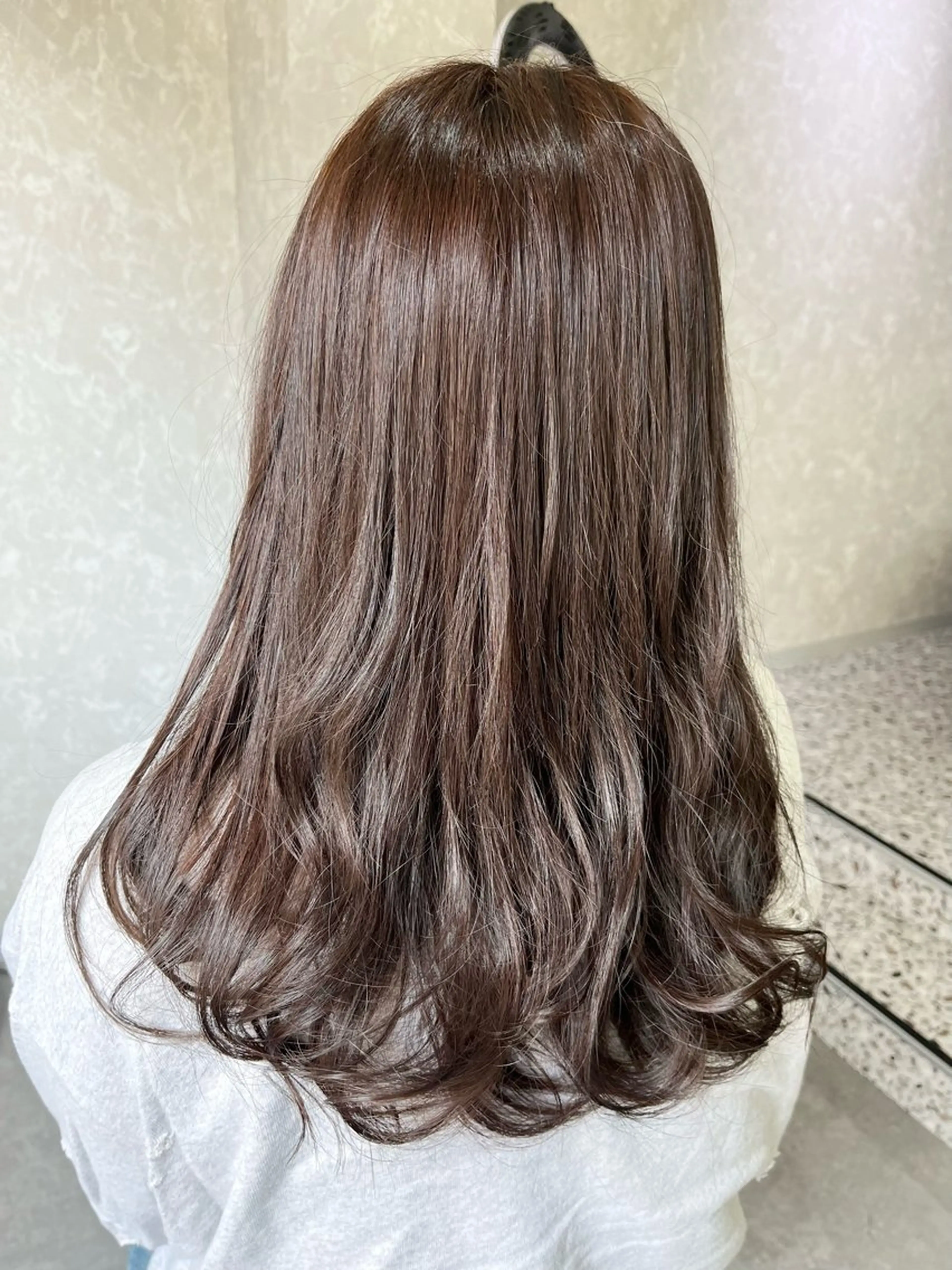 ロング カラー 池田 真衣のヘアスタイル