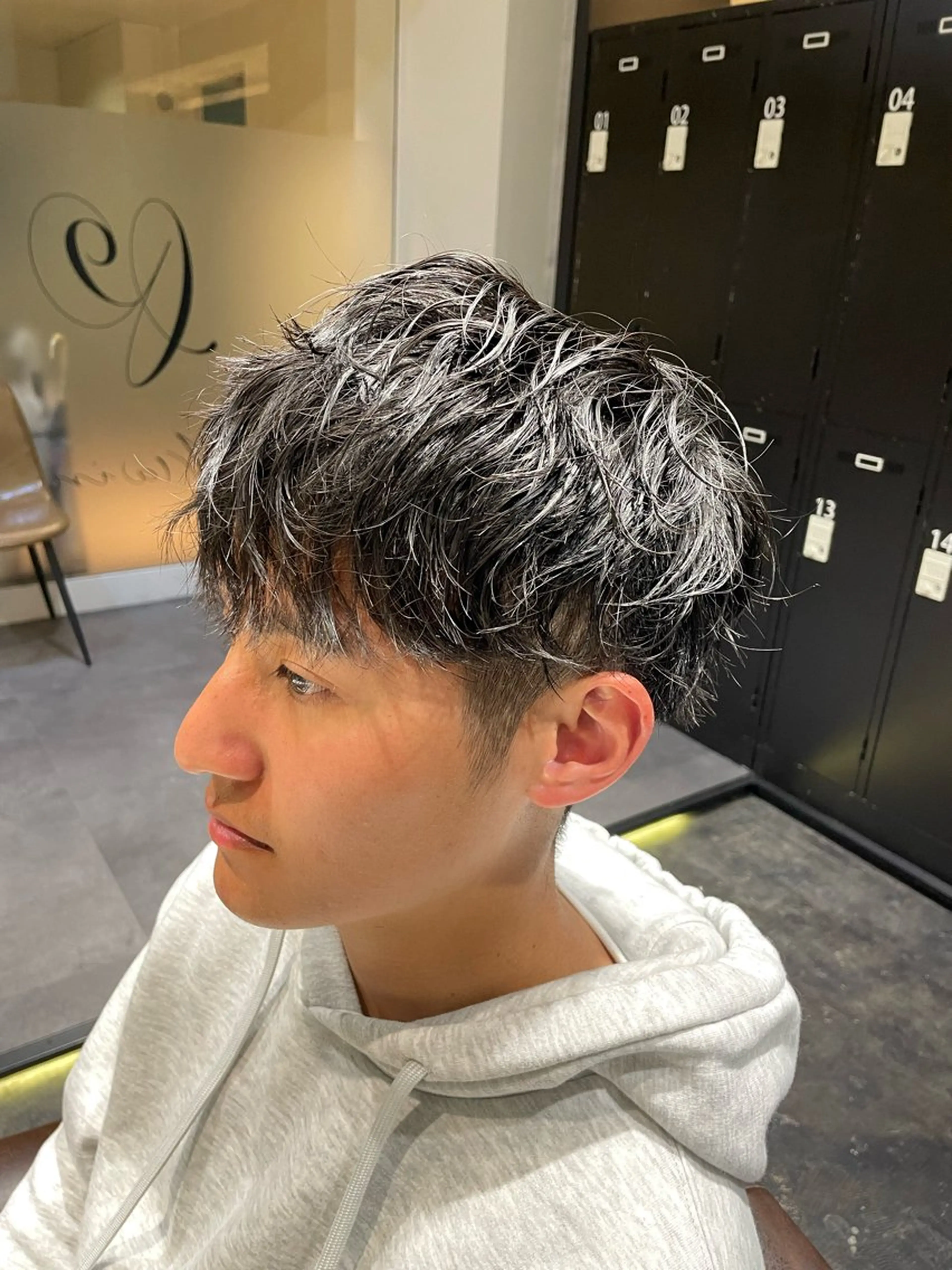 パーマ メンズ メンズパーマ カット パーマ 💈メンズ職人 ルキト💈のヘアスタイル