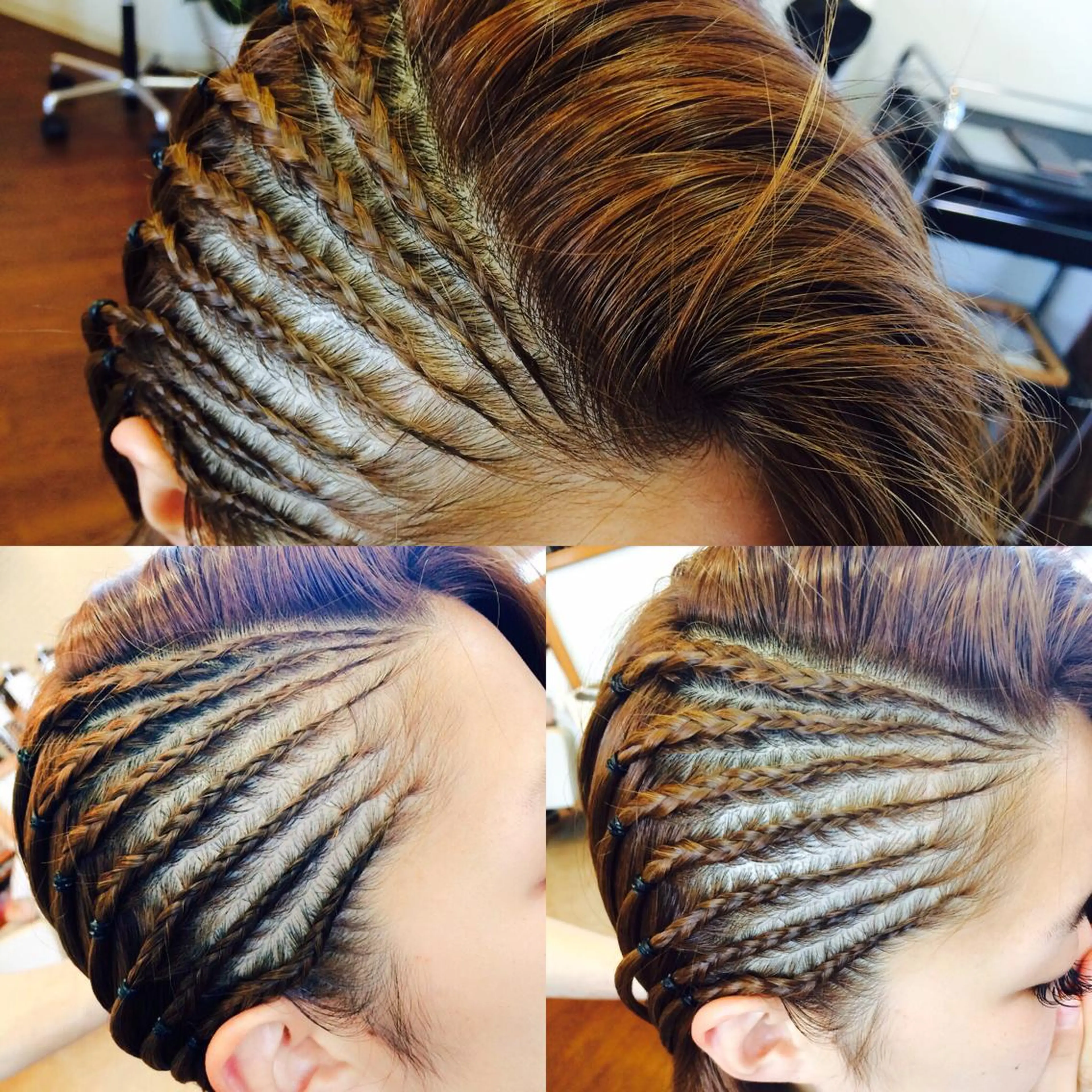 ✨コーンロウ✨ 本田さゃかのヘアスタイル