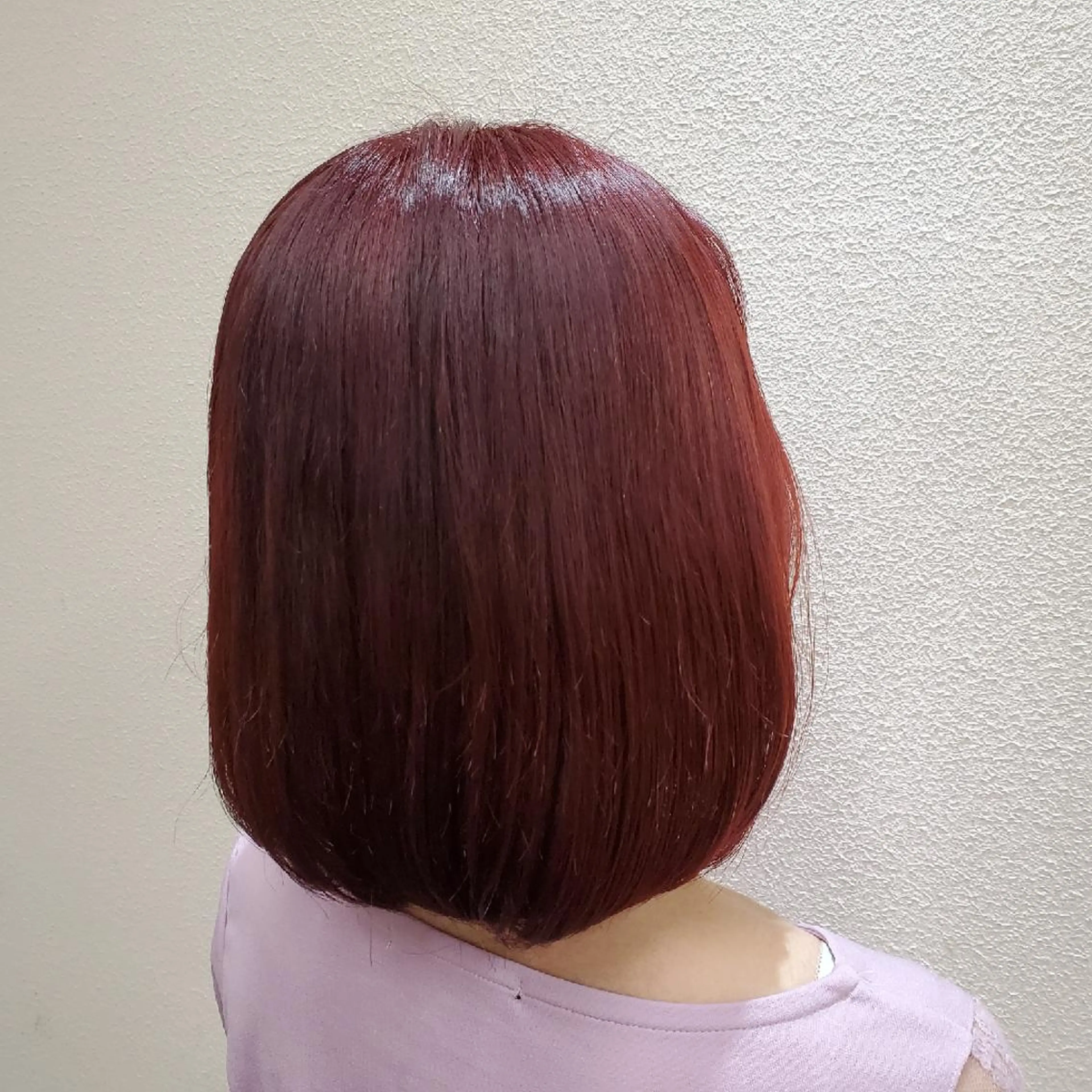 カラー ブラウンカラー レッドカラー 推しアニメカラー🌈 ツヤ透明感カラー🦄のヘアスタイル