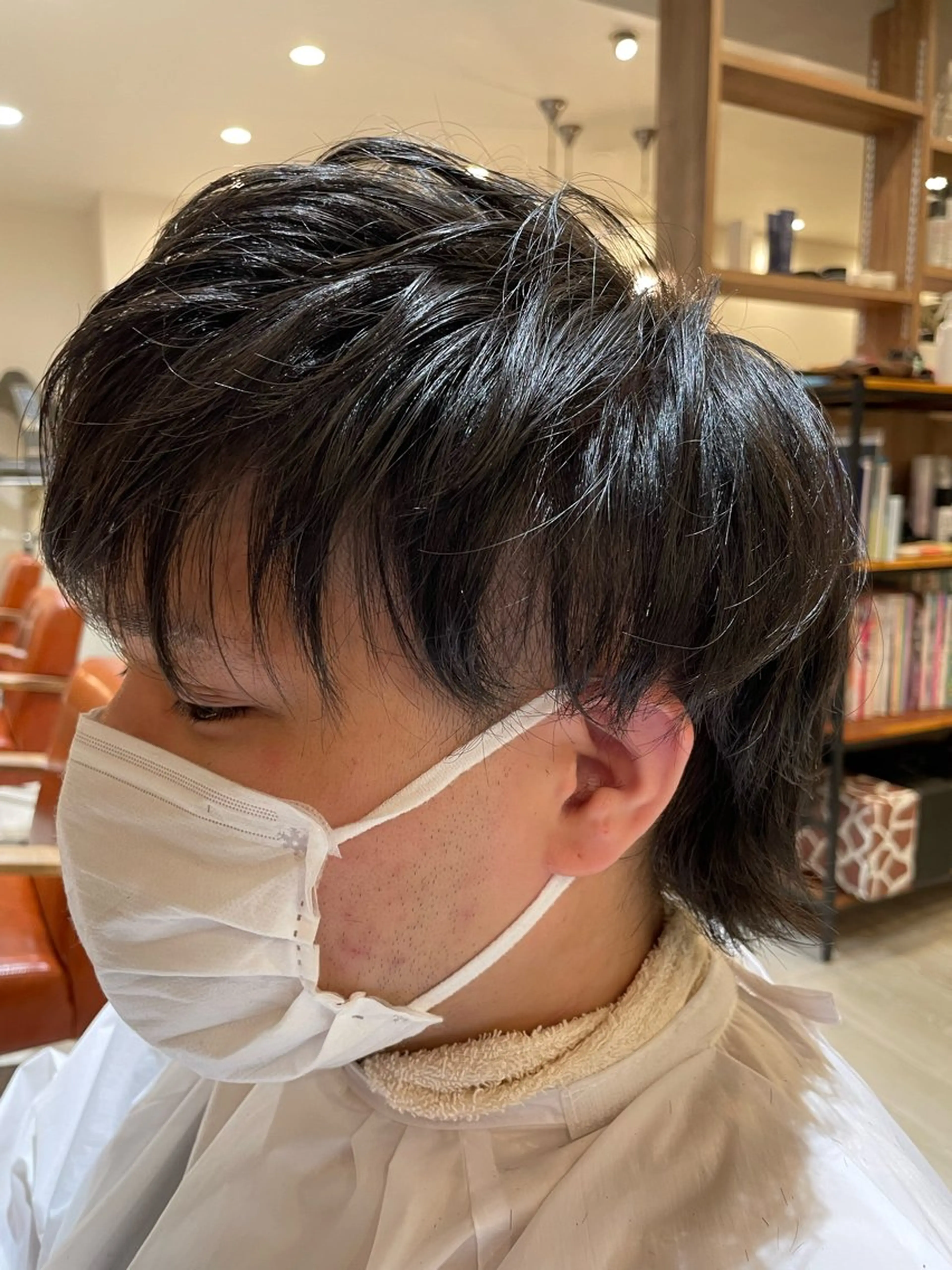 メンズ メンズウルフカット ウルフカット Lian山田 駿のヘアスタイル