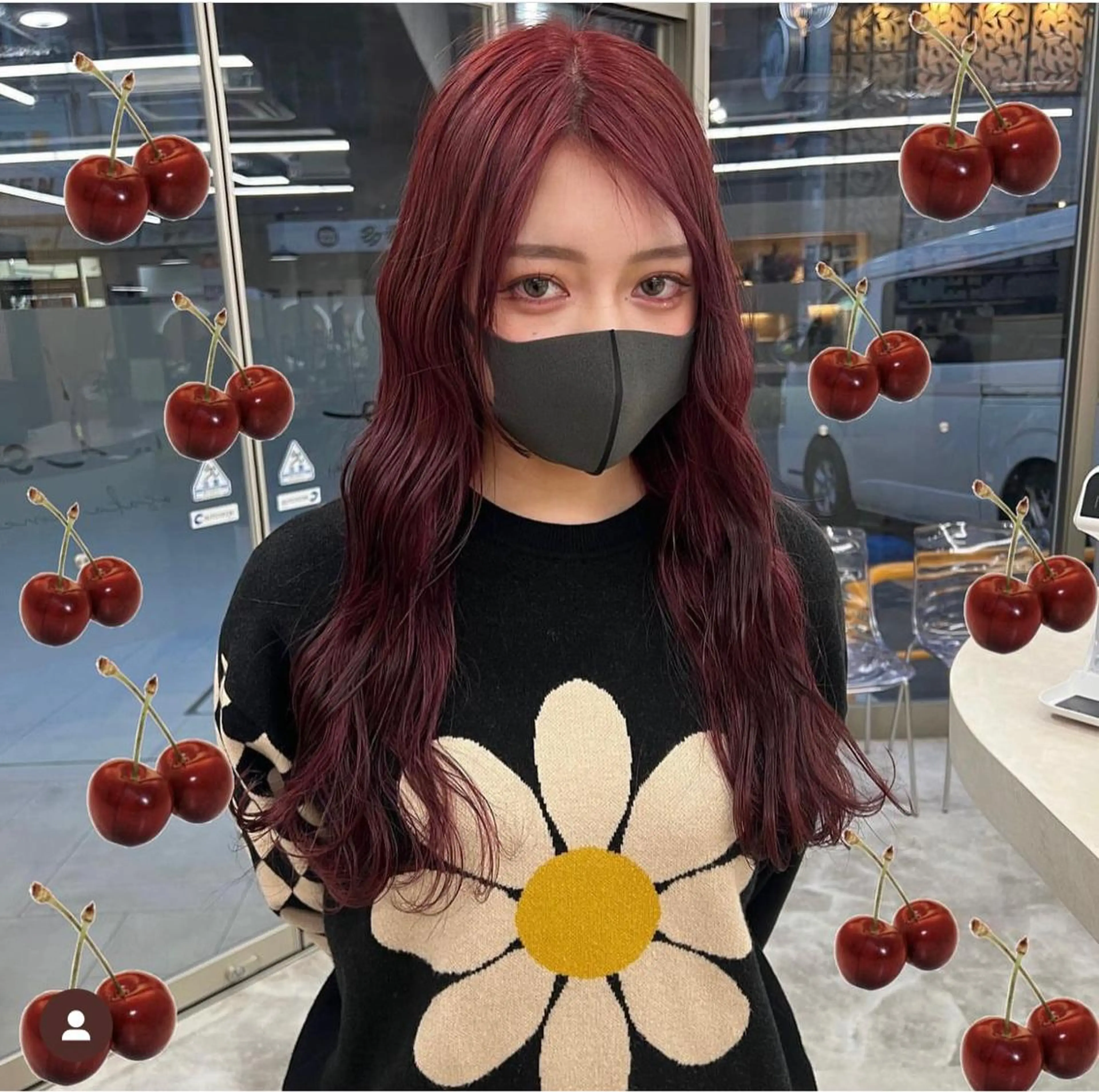 カラー 色落ちまで可愛い🧚 心斎橋hikaruのヘアスタイル
