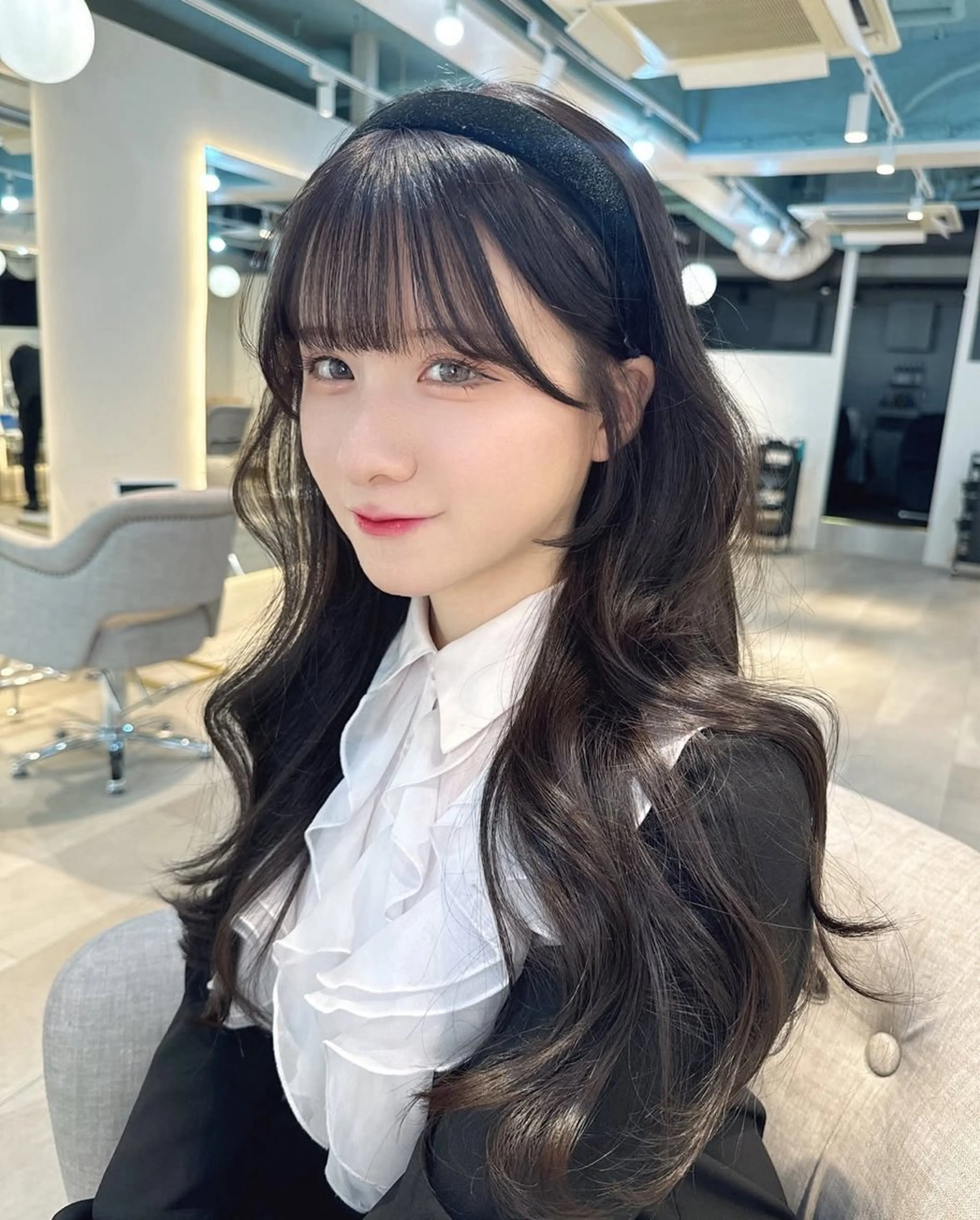 🎀前髪＋顔周りカット＋プレミアムケアカラー🎀の写真