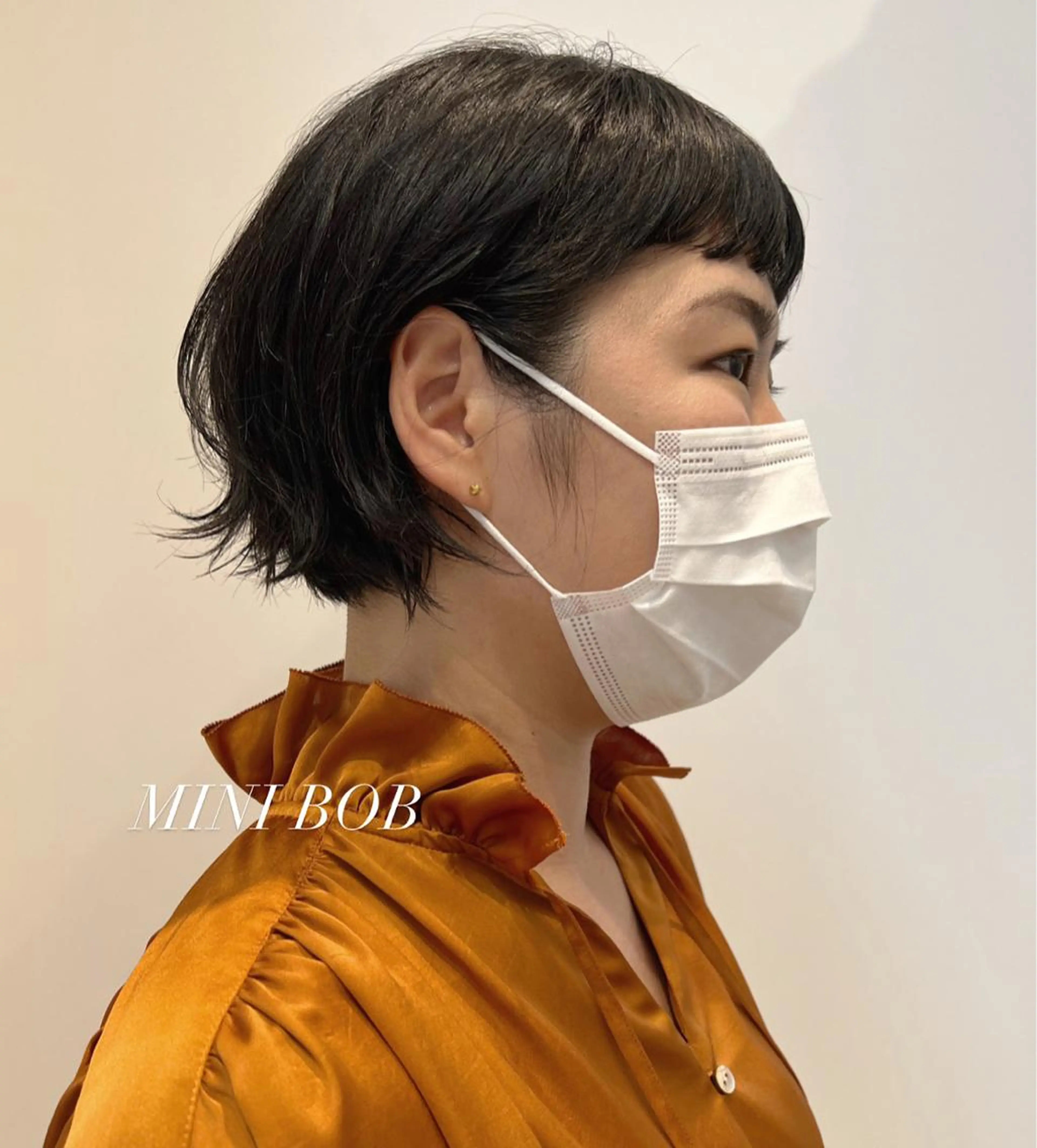 ショート パーマ rougy所属・ベリーショート/ パーマ/shioriのヘアスタイル