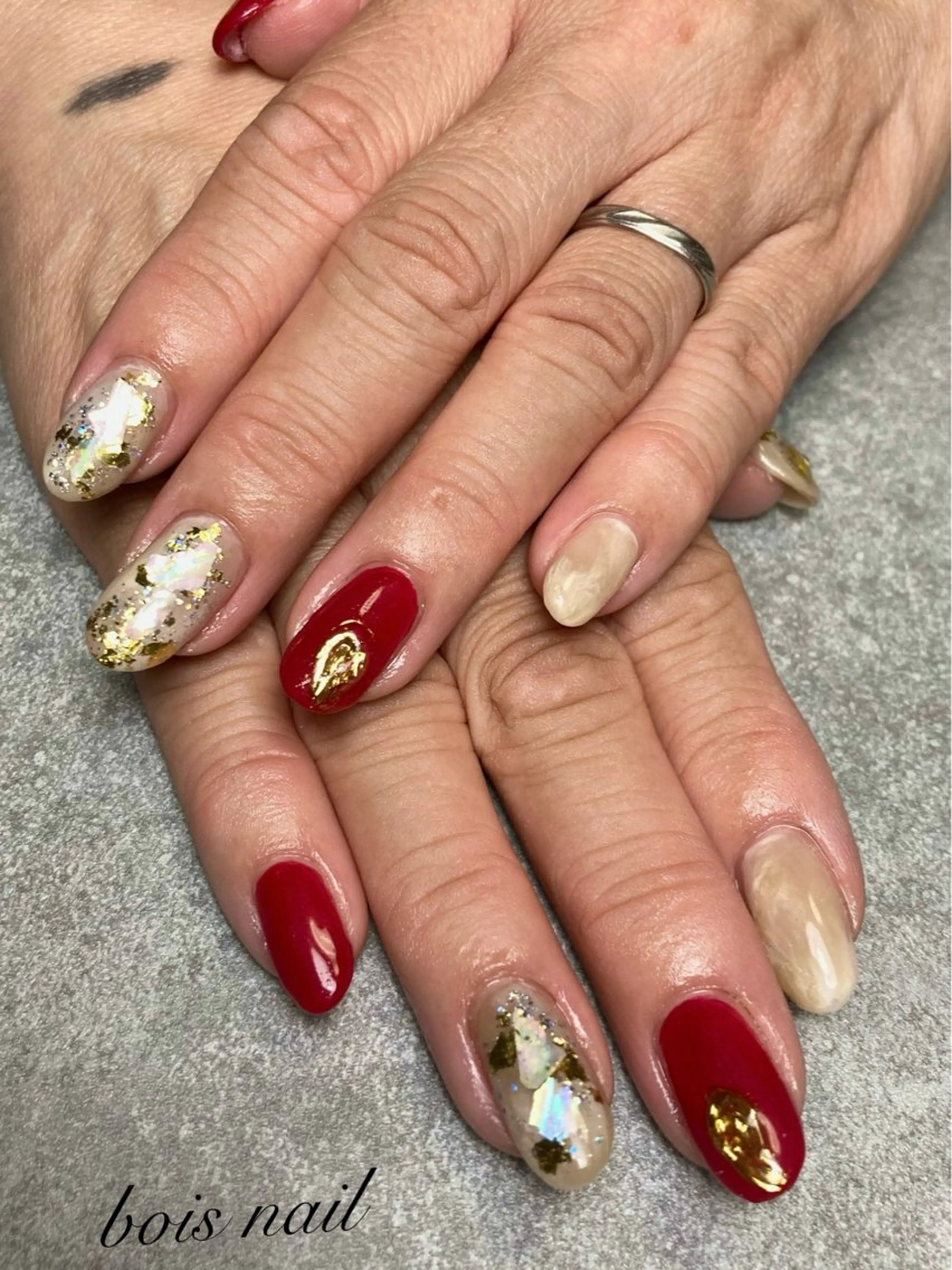 ネイル ハンドネイル bois nail ボワネイル北巽のネイルデザイン