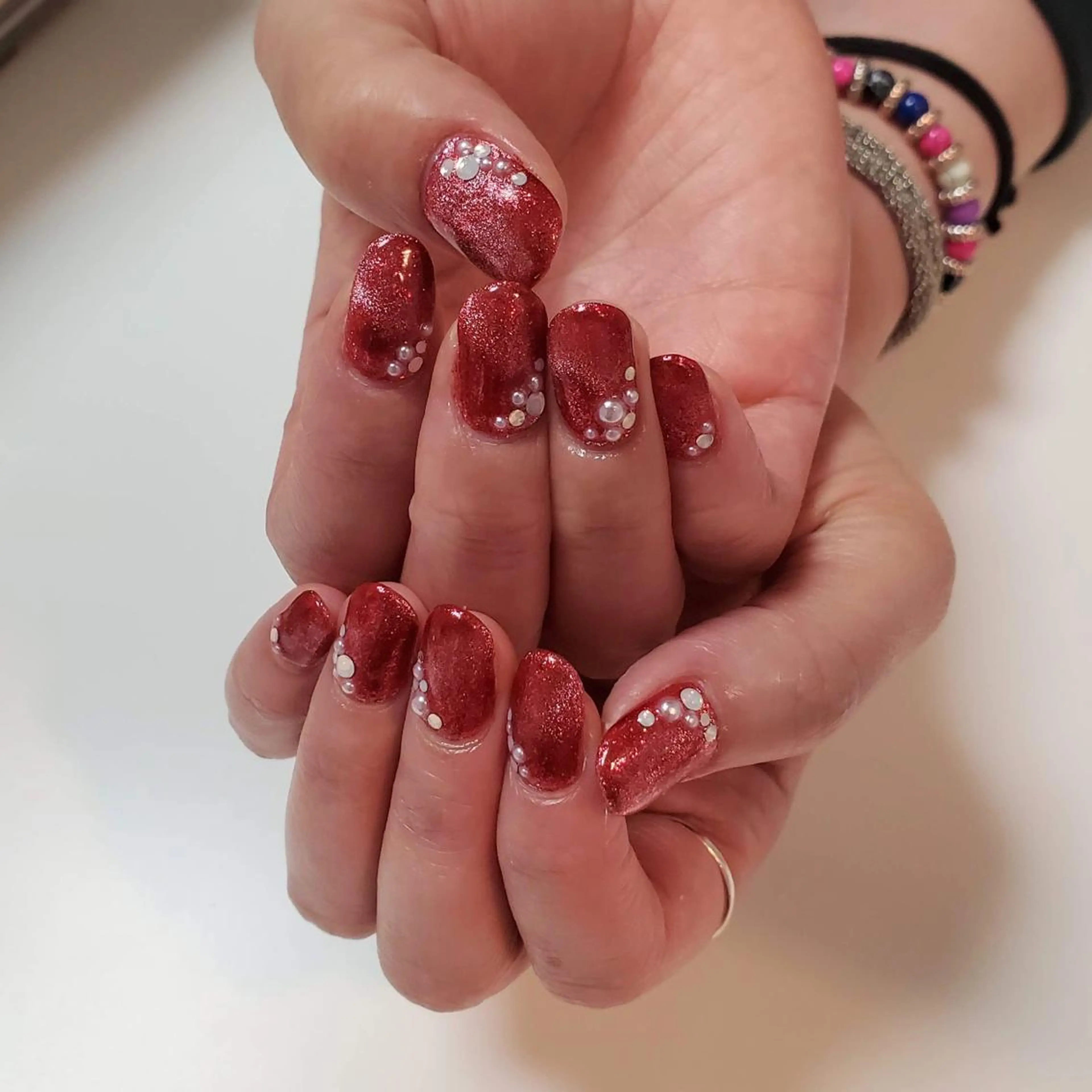 ネイル マグネットネイル ネイル＆フットケアサロンアイアムアイ所属・ネイリスト モリシタのネイルデザイン