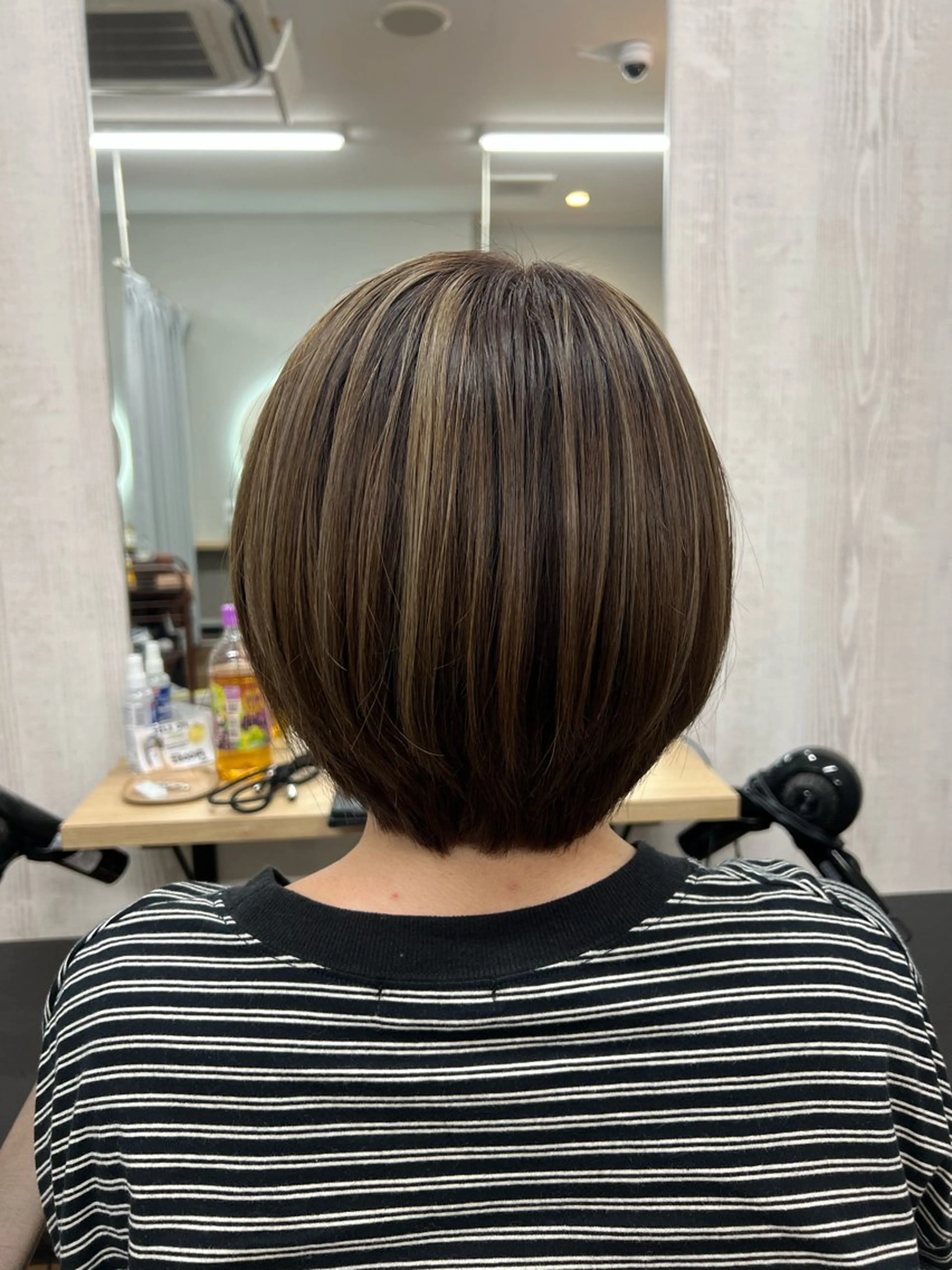 ショート アッシュ カット ヘアカラー TELA HAIR 幕張本郷店 千尋のヘアスタイル