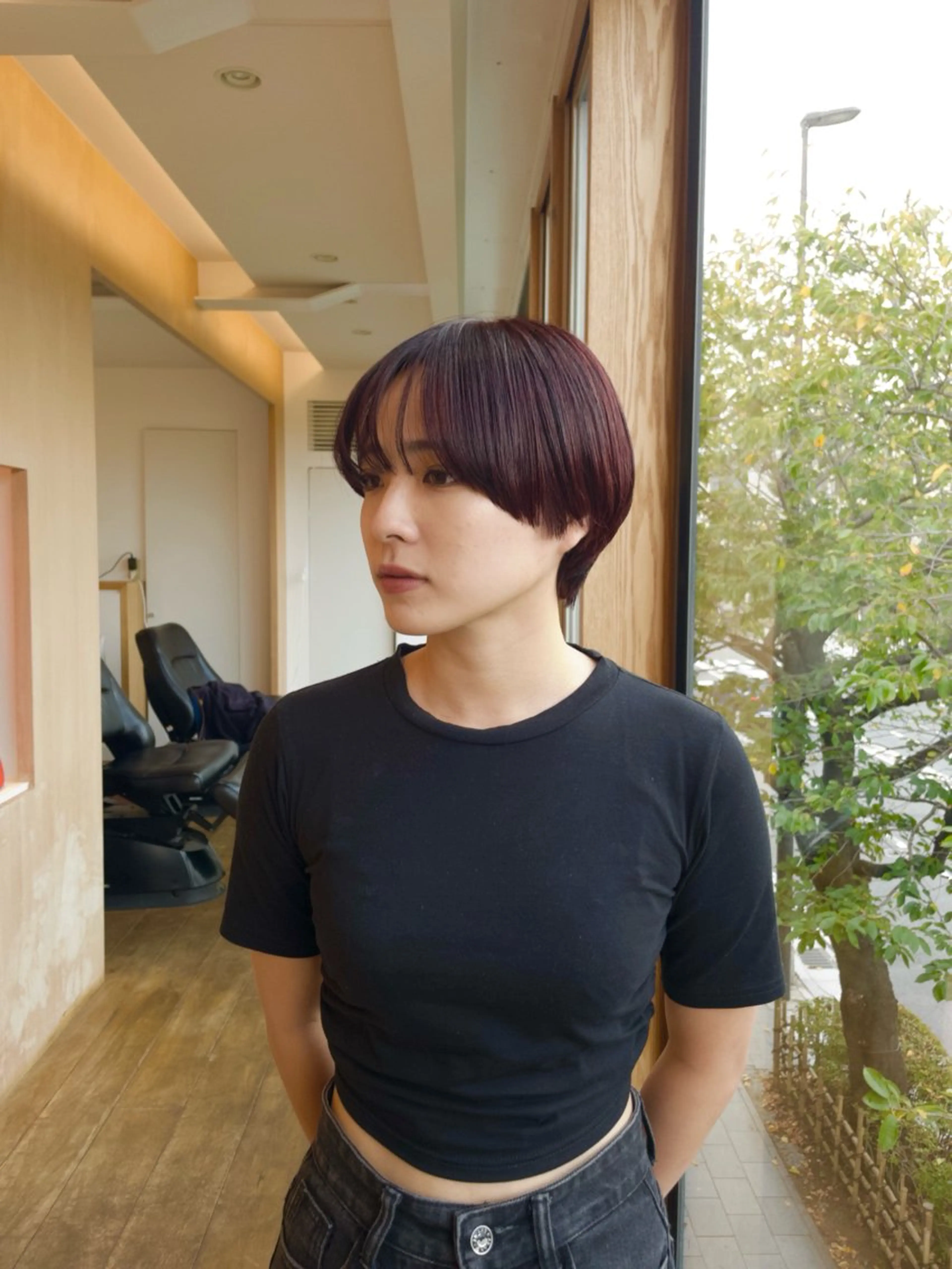 ショート カラー カット ヘアカラー 🌻おおとみはな/ レイヤー/Wカラ🌻のヘアスタイル