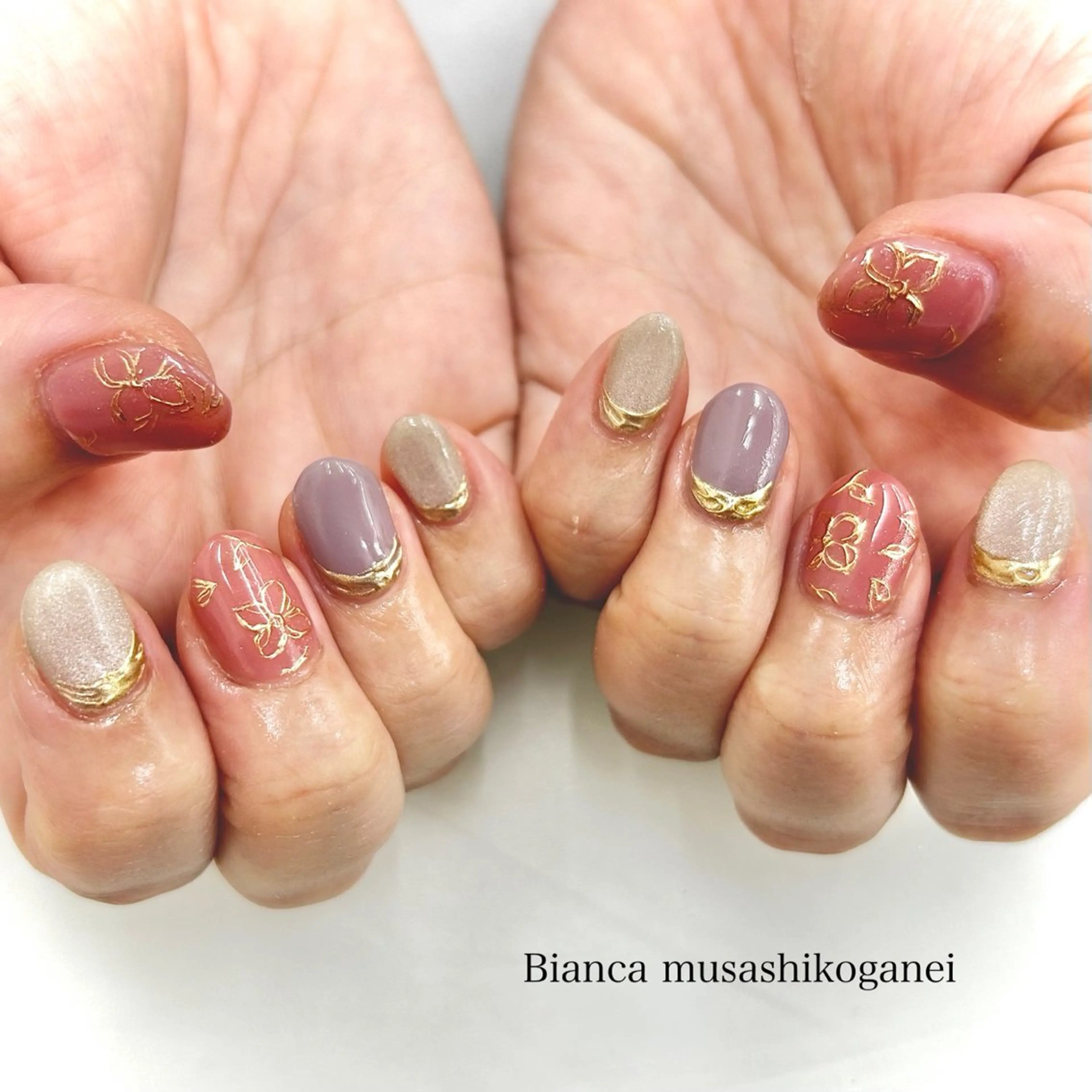 ネイル Bianca 武蔵小金井　ほしののネイルデザイン