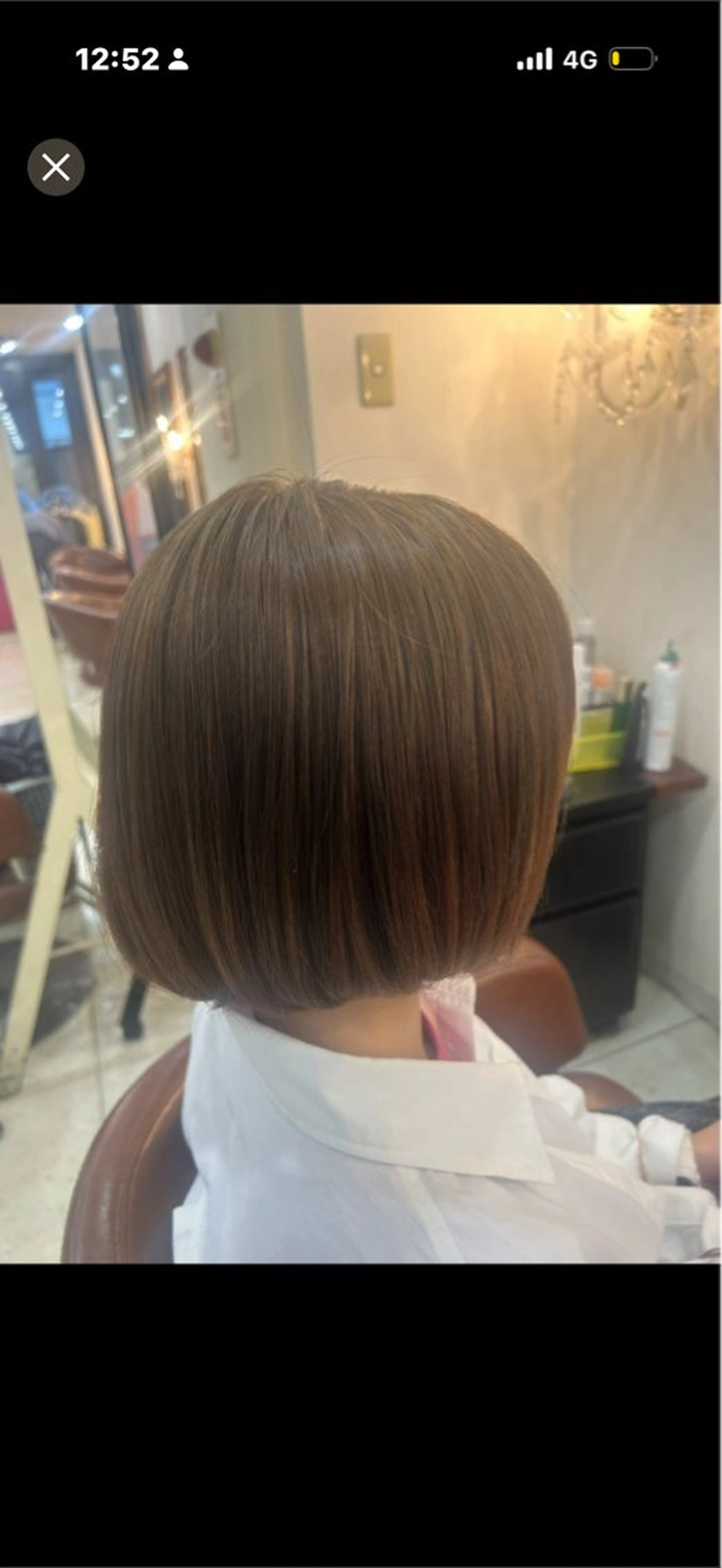 ミディアム カミ ジマのヘアスタイル
