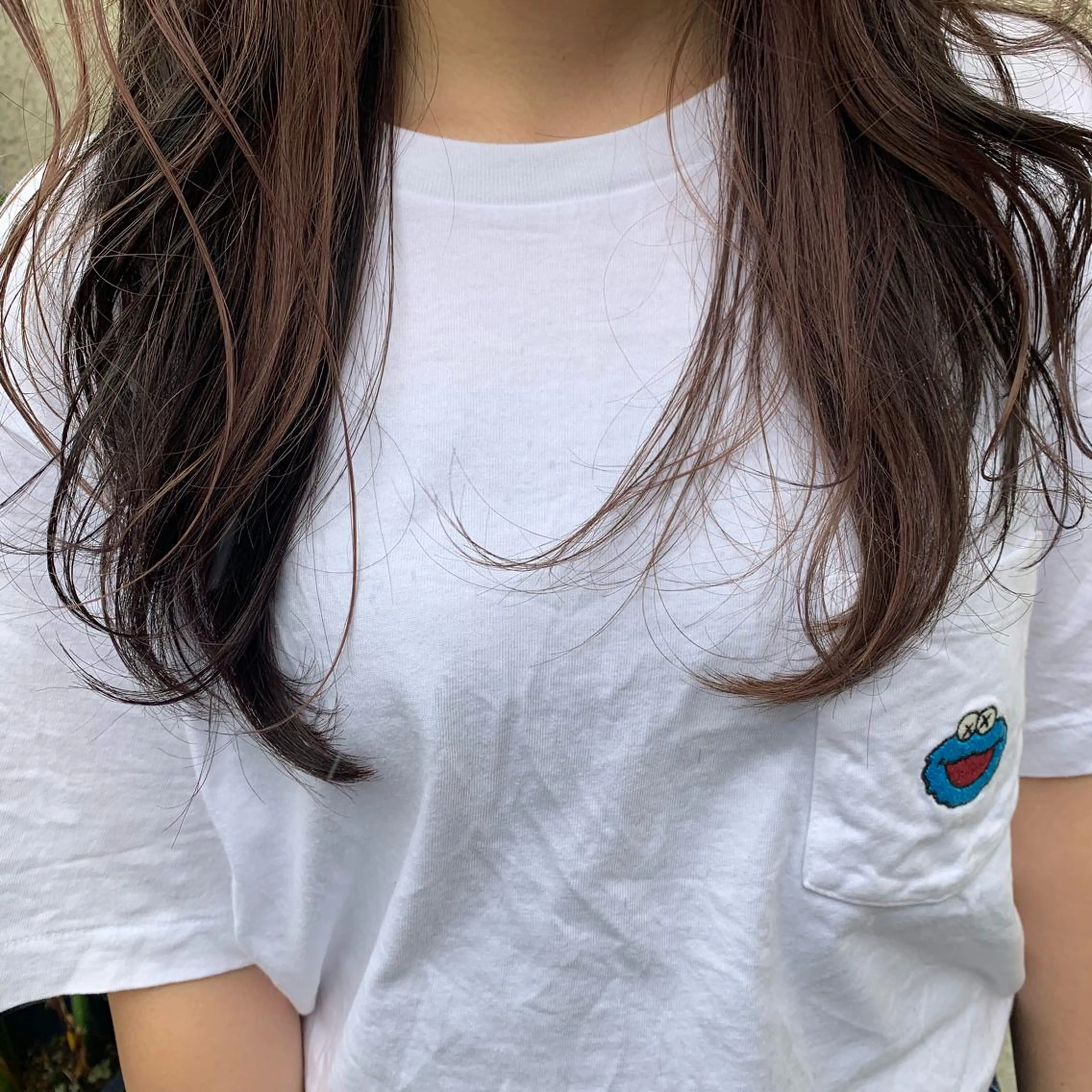 ロング カラー ヘアアレンジ ピンクカラー オルチャンヘア カット ヘアカラー トリートメント 韓国×巻ける髪質改善 💍maki💍のヘアスタイル