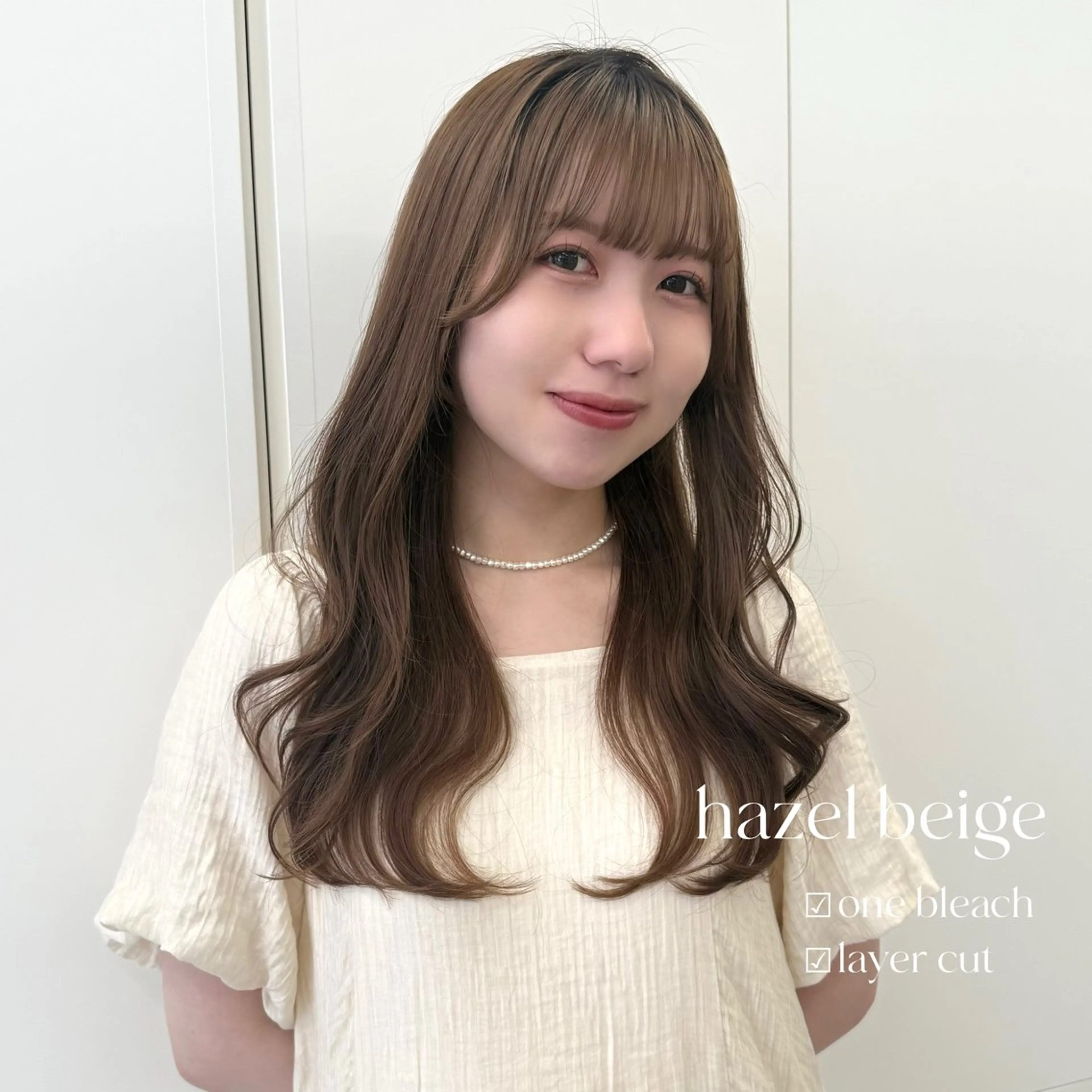 ロング カラー ヘアカラー ParveMix￤ 大賀さつき🍨🤍のヘアスタイル