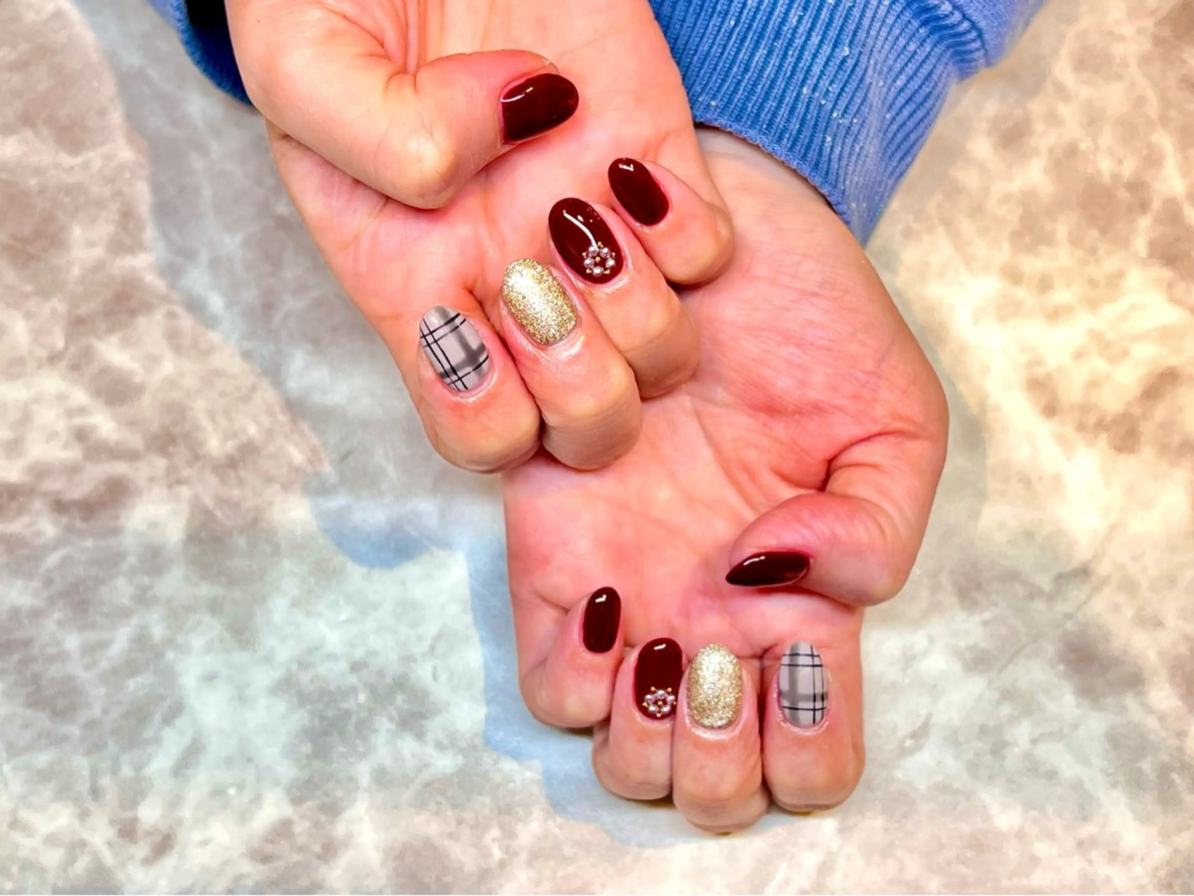 ネイル 猫村のネイル 部屋のネイルデザイン